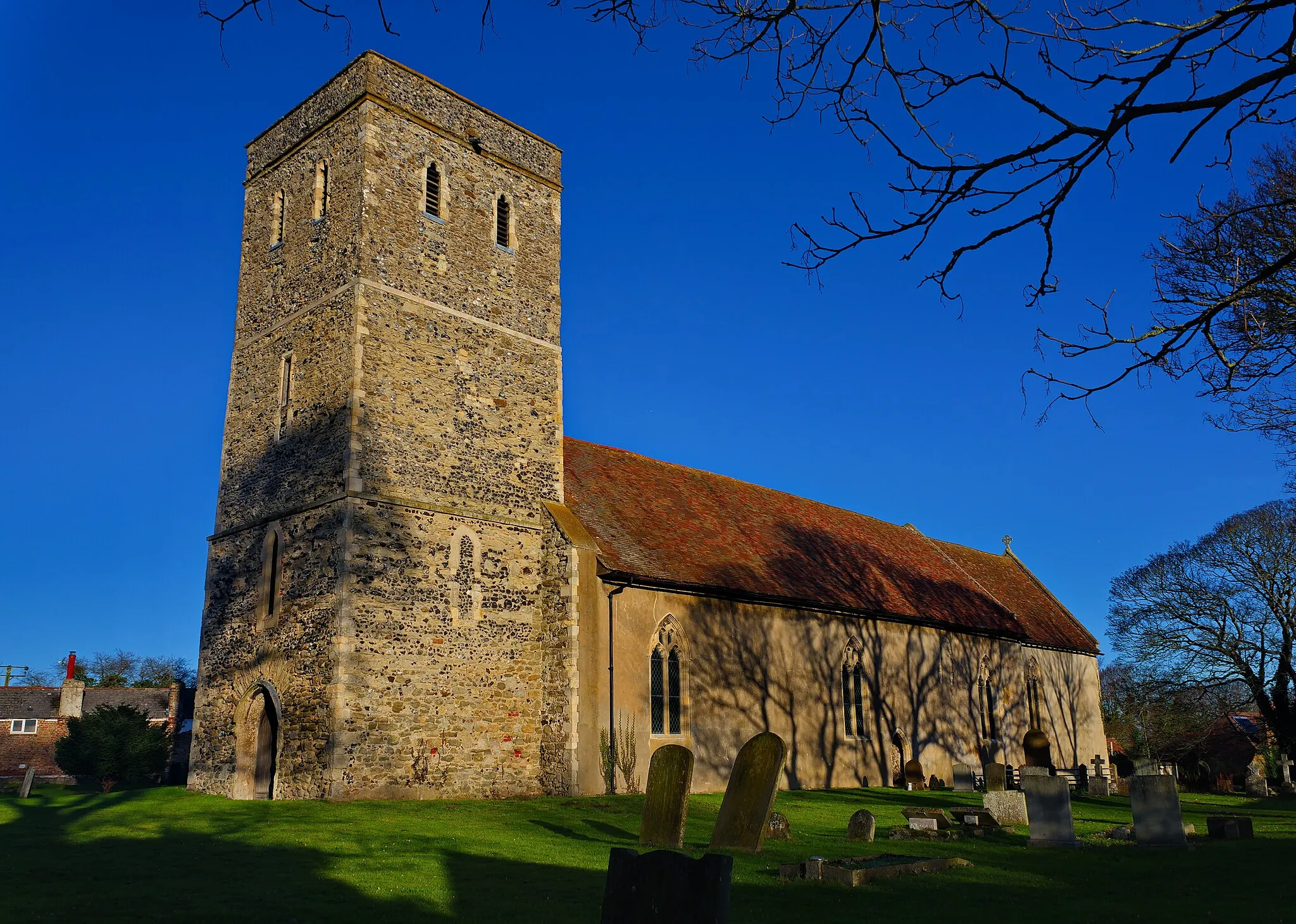 Photo showing: St Mary Magdalene Church in Monkton, Kent.