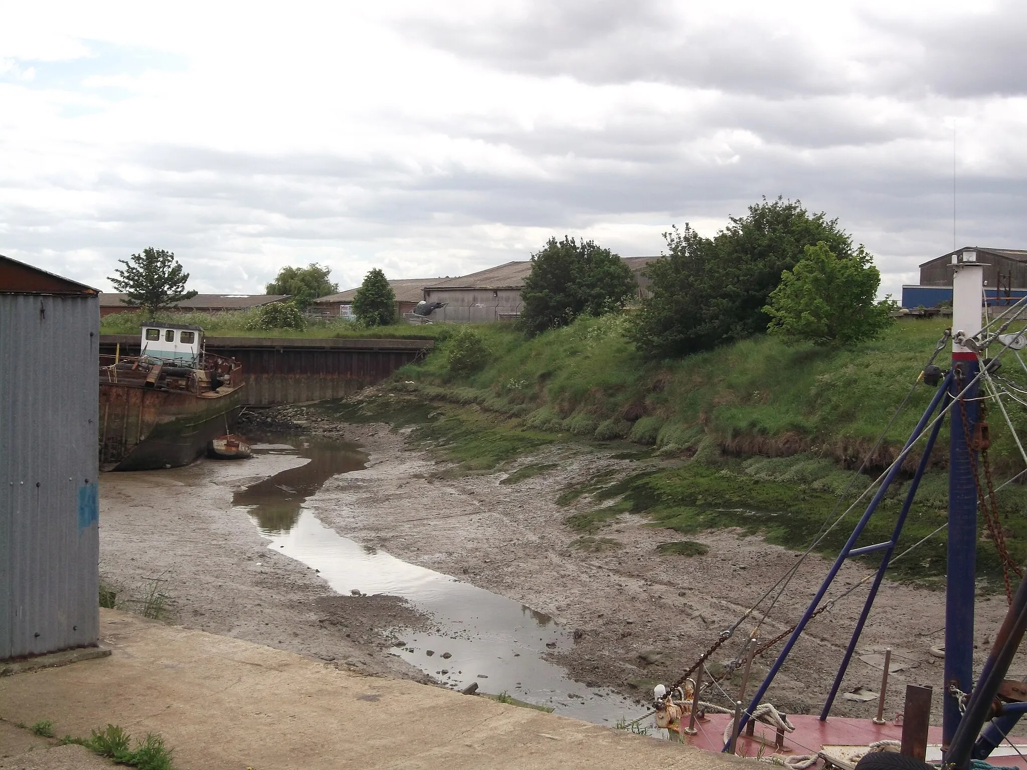 Photo showing: Queenborough Creek