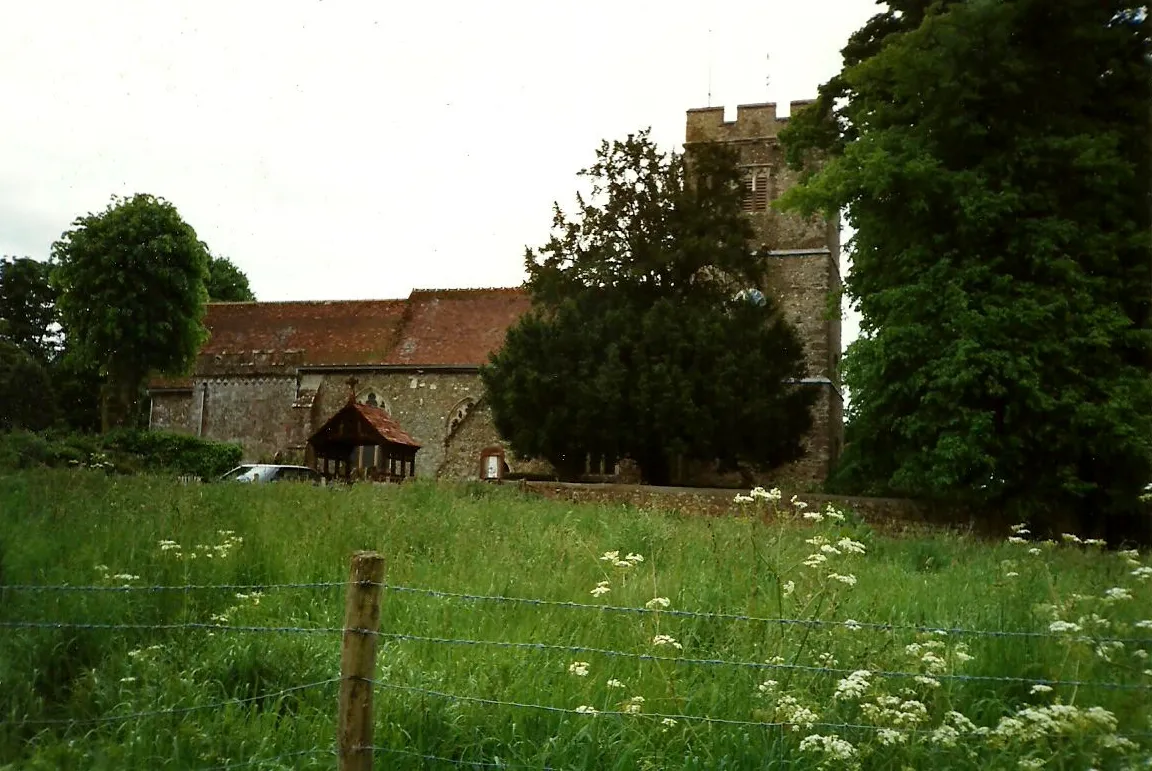 Photo showing: All Saints Church, Hollingbourne