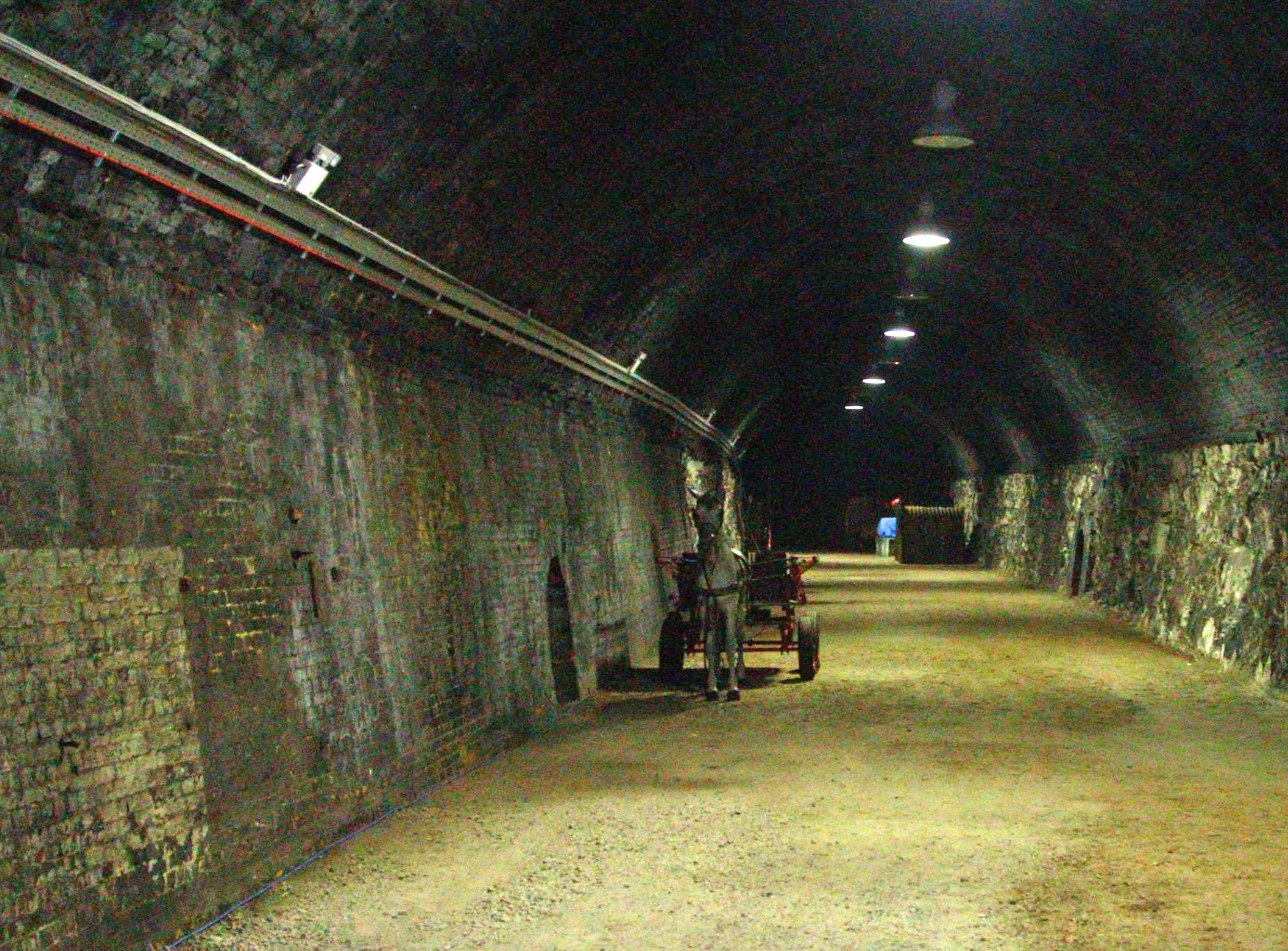 Photo showing: The main tunnel entrance of the Ramsgate Tunnels at the official reopening in 2014