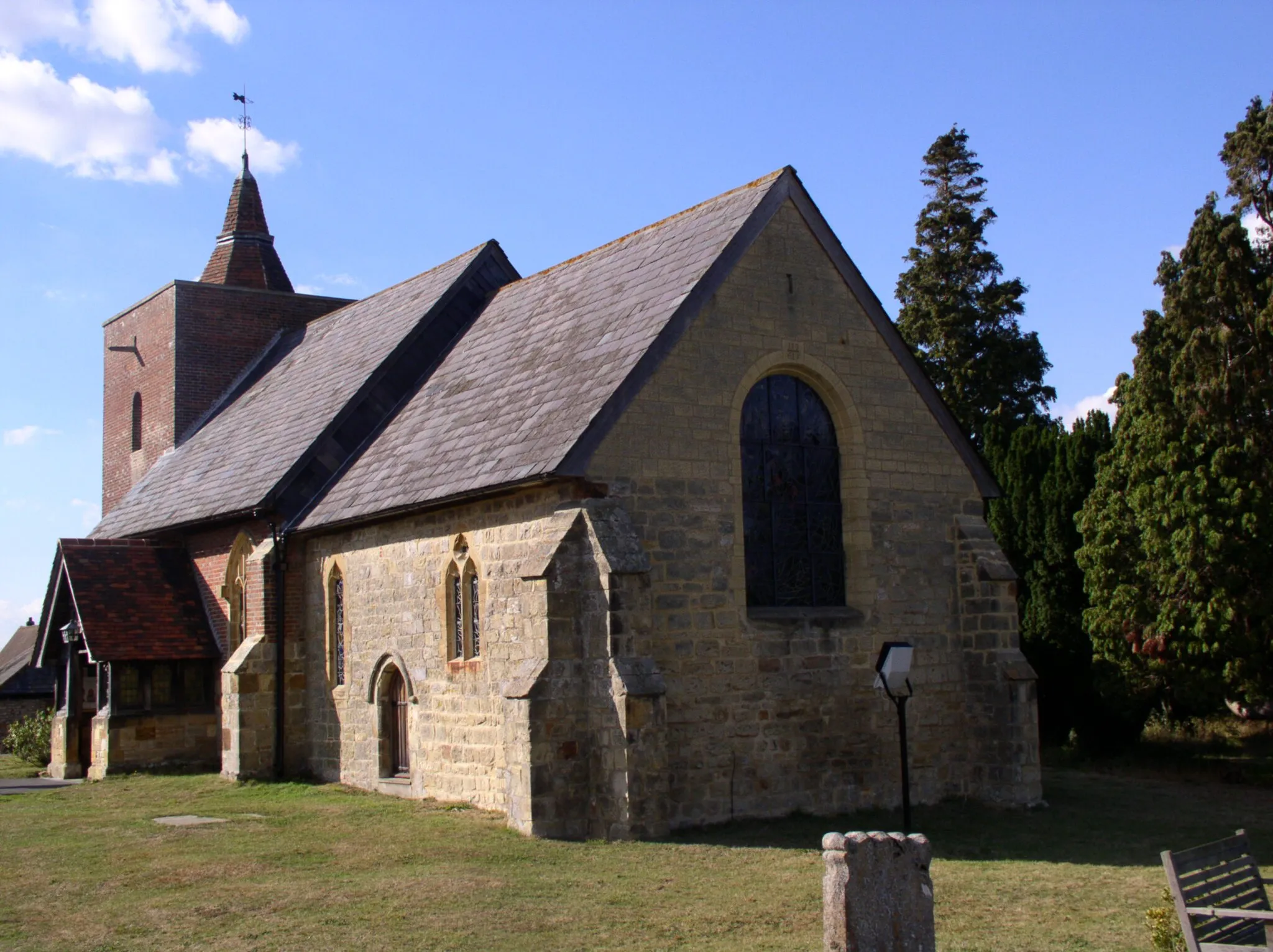 Photo showing: All Saints Church Tudeley, Kent UK