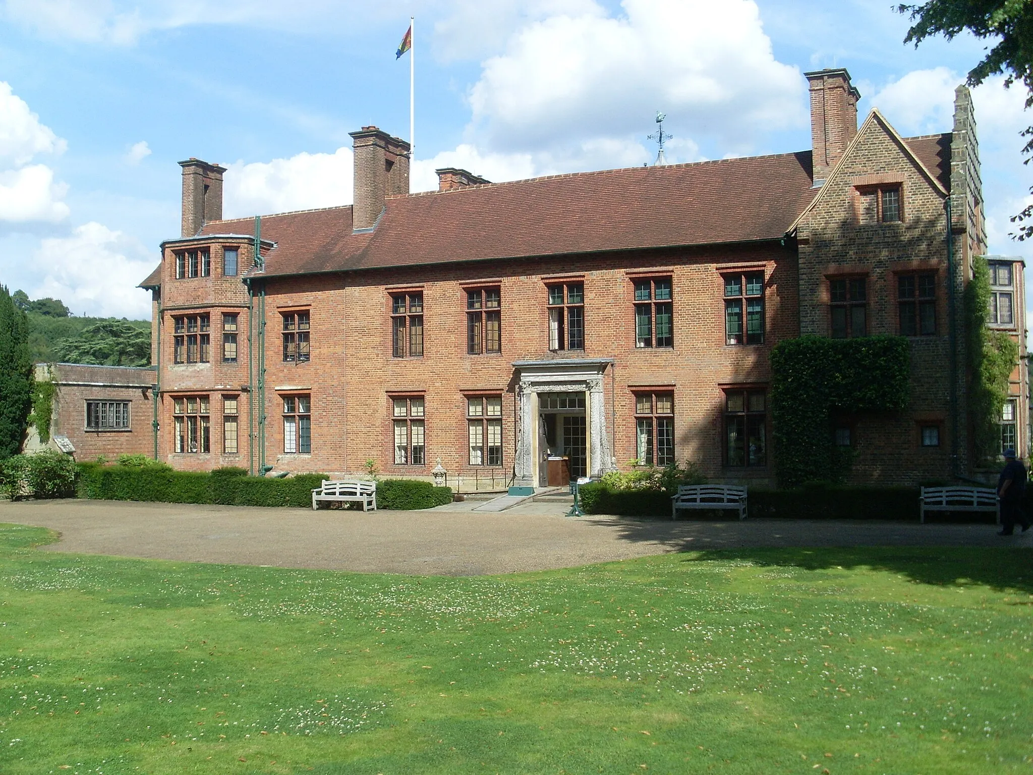 Photo showing: Chartwell - the Entrance front