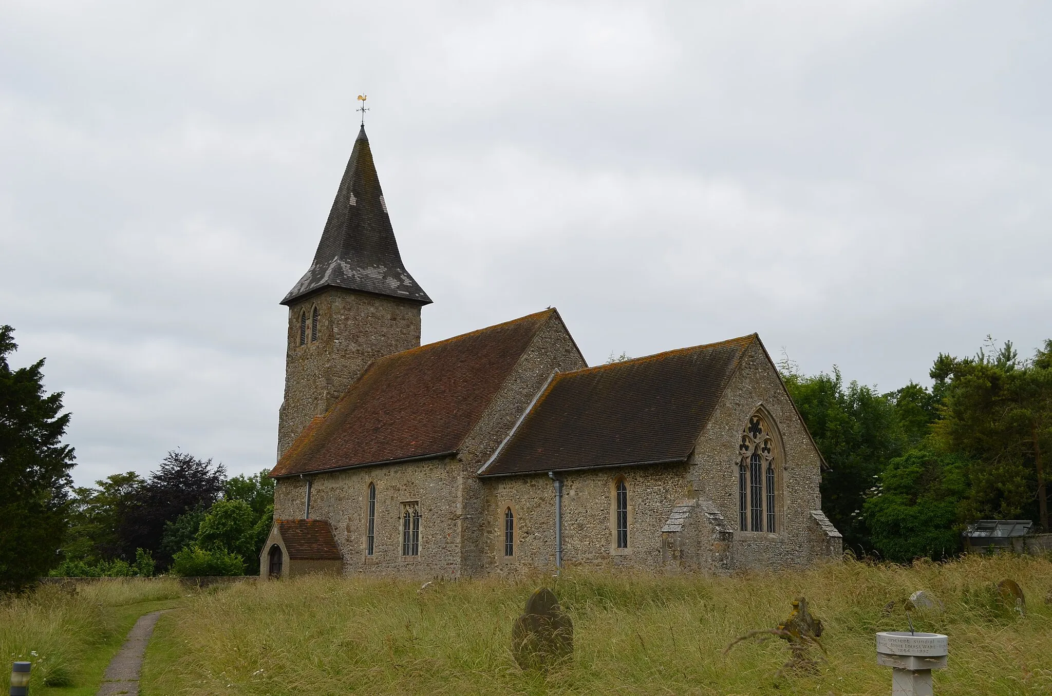 Photo showing: St Mary & St Radegund church, Postling