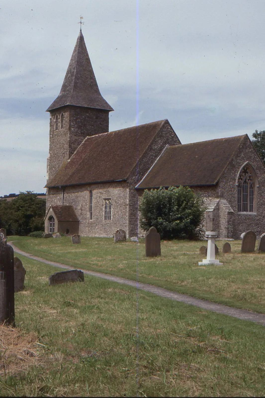 Photo showing: Postling: church of St Mary and St Radegund