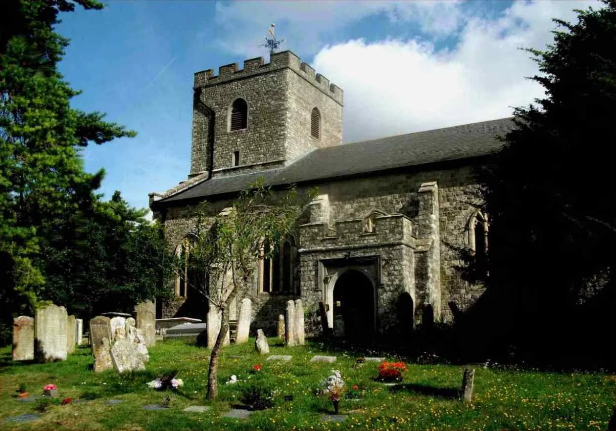 Photo showing: St Mary's parish church, Sutton Valence, Kent