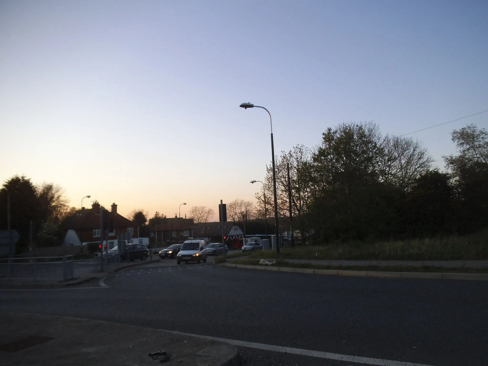 Photo showing: Rye Road at the junction of the A21, Flimwell