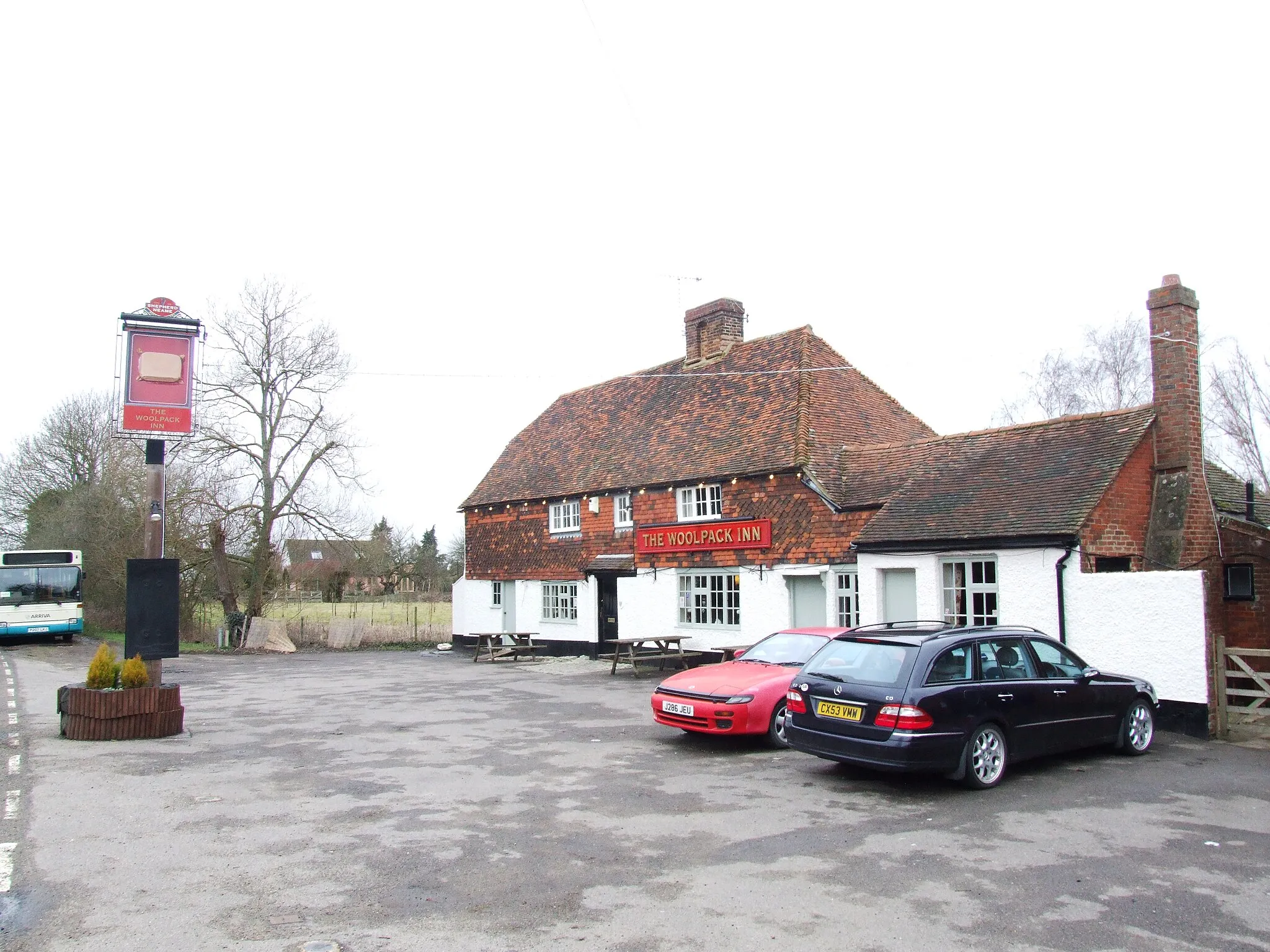 Photo showing: The Woolpack Inn, Benover