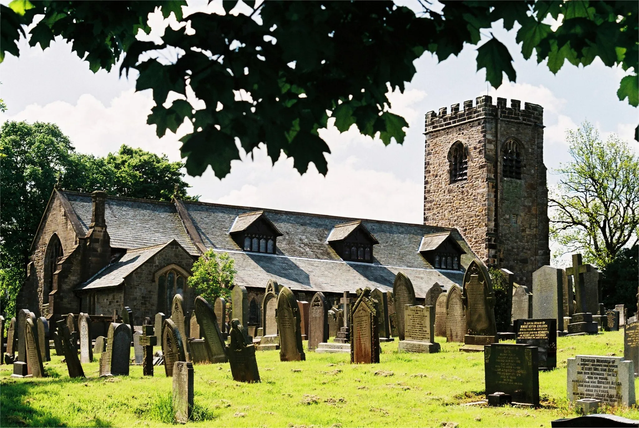 Photo showing: St Mary the Virgin Parish Church, Goosnargh, Lancashire, England.