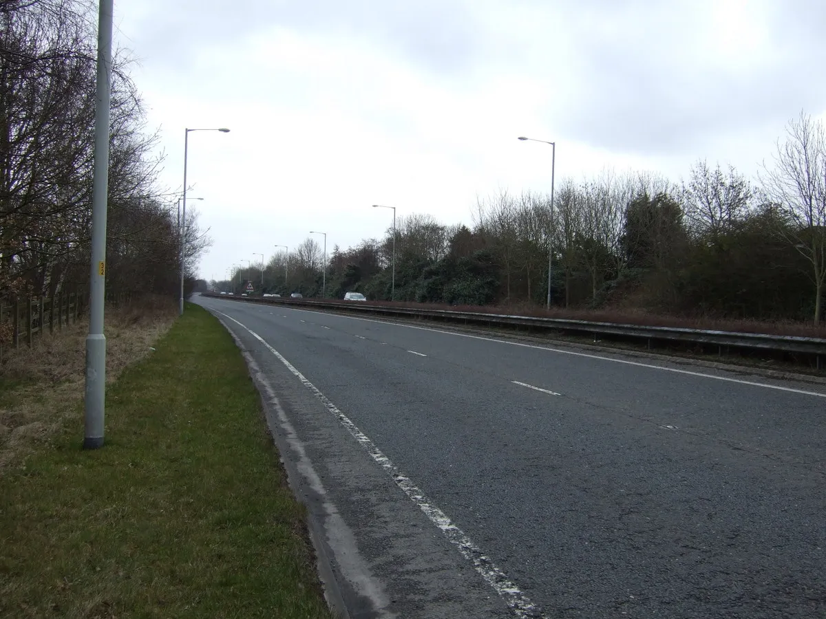 Photo showing: A584 towards Preston