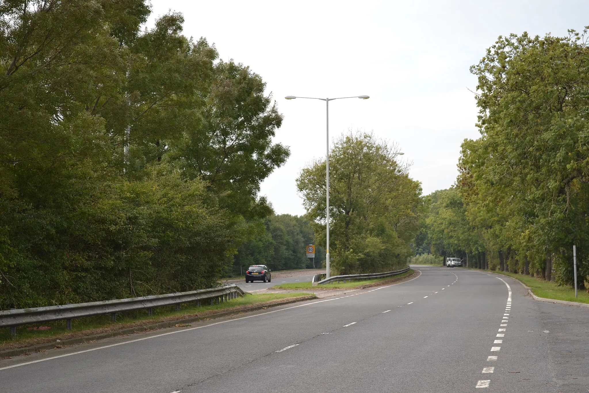 Photo showing: A584 Preston New Road, near Freckleton Village