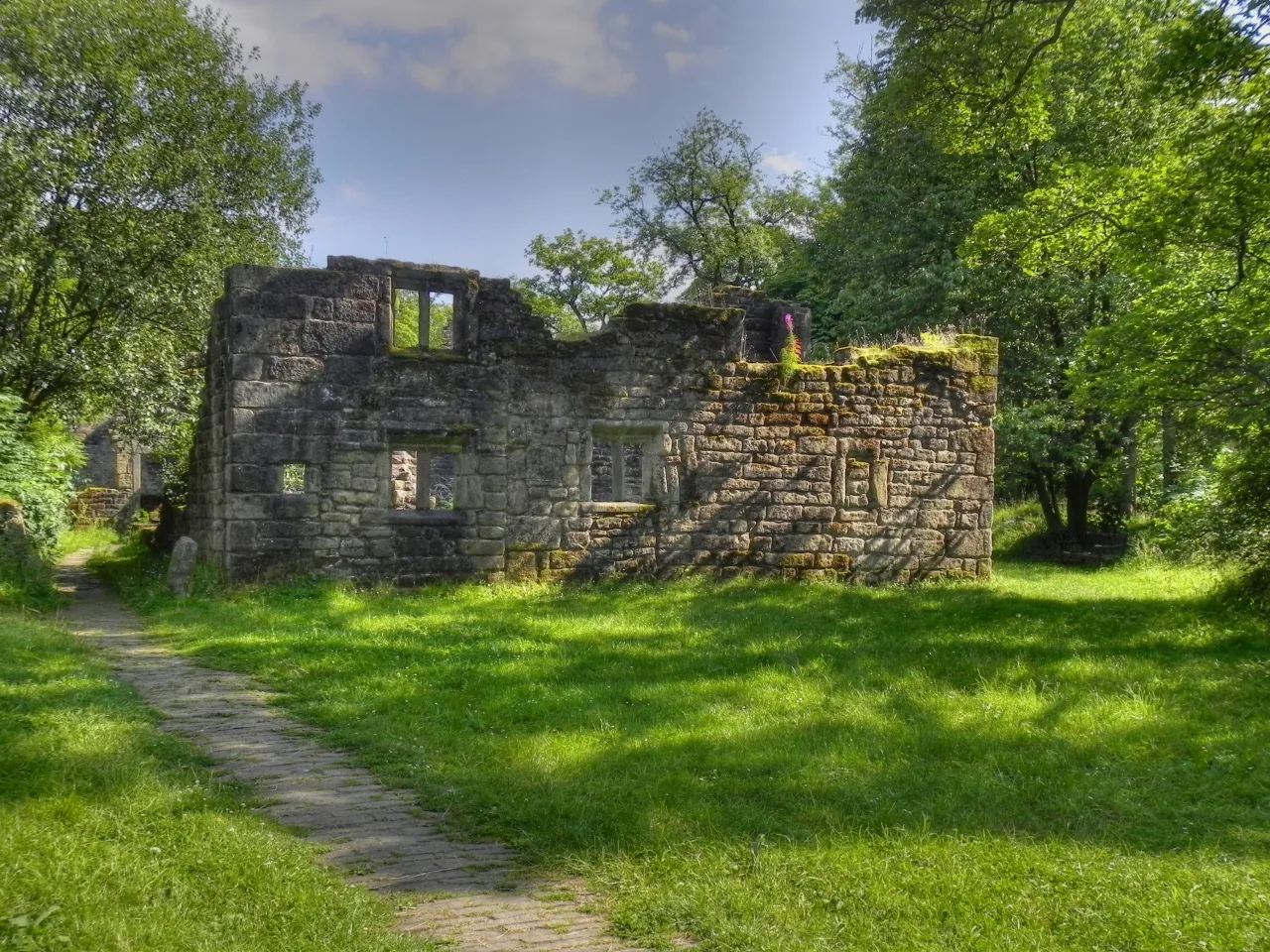 Photo showing: Wycoller Hall