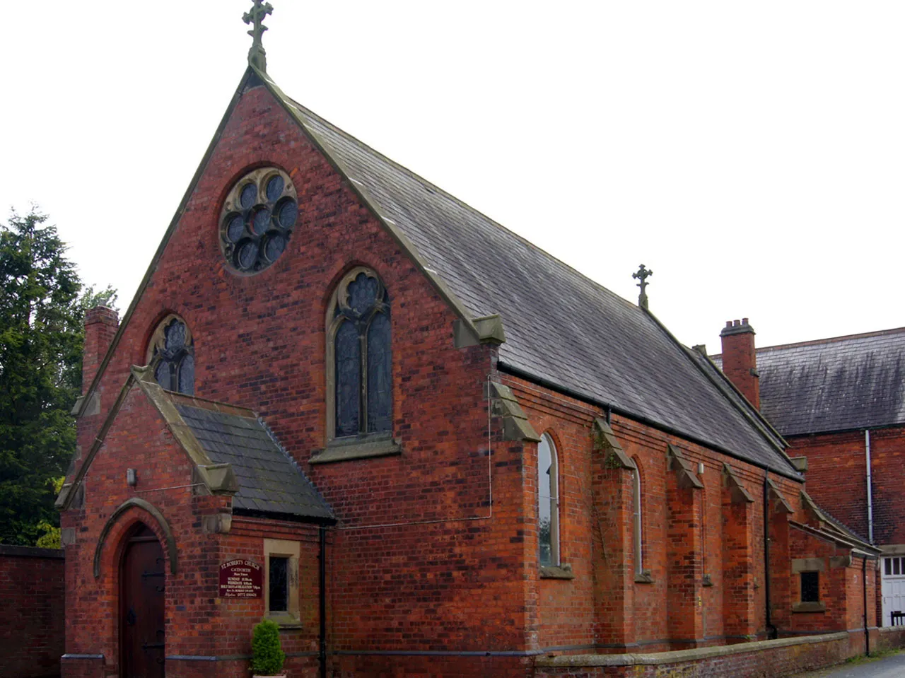 Photo showing: The Roman Catholic Church of St.Robert of Newminster. Photograph by Brian Young 2011