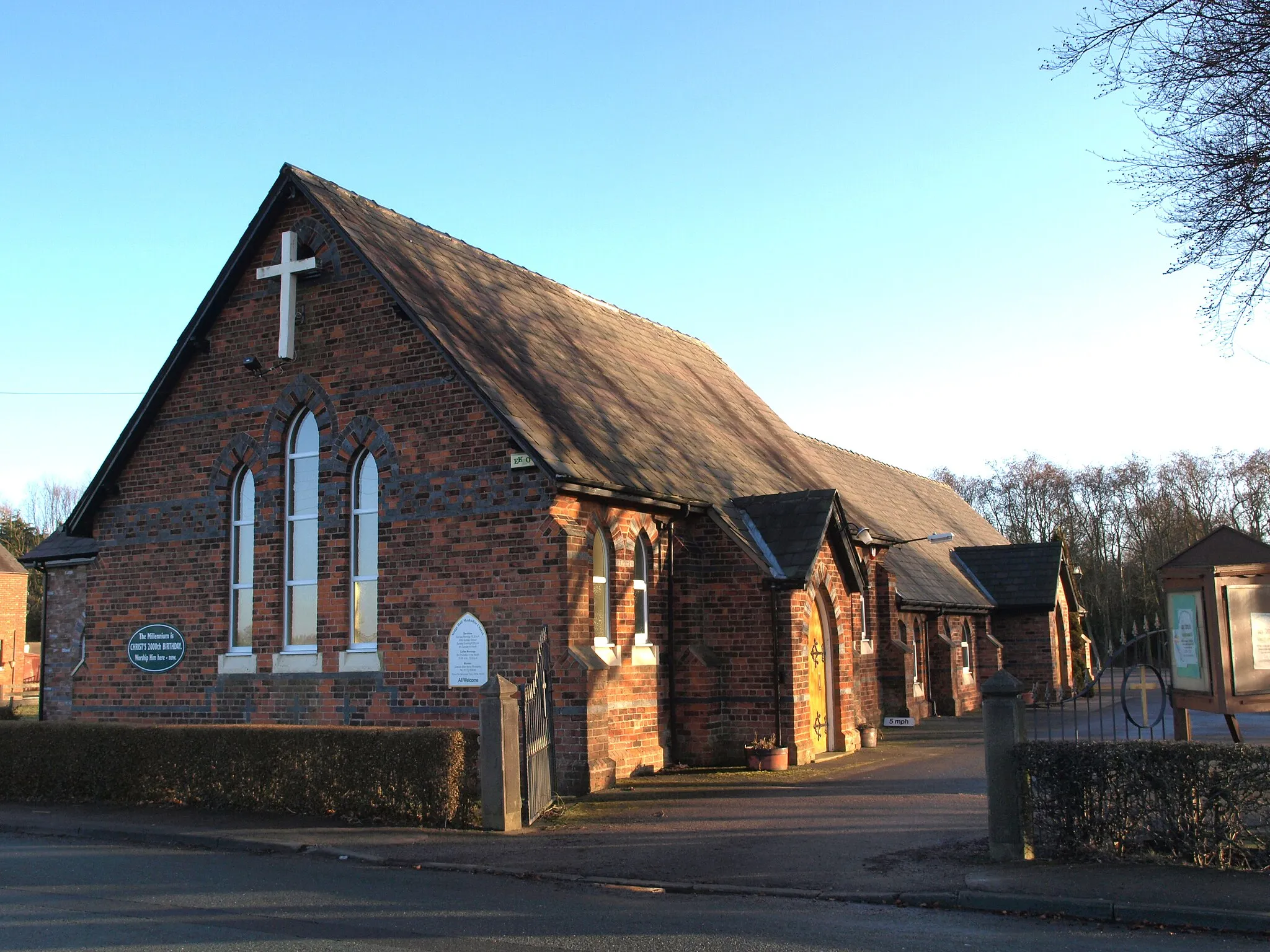 Photo showing: Wesleyan Methodist Midge Hall Leyland