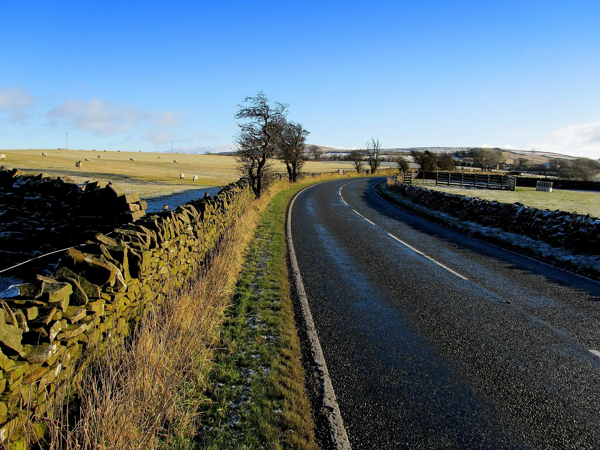 Photo showing: Beside the A682