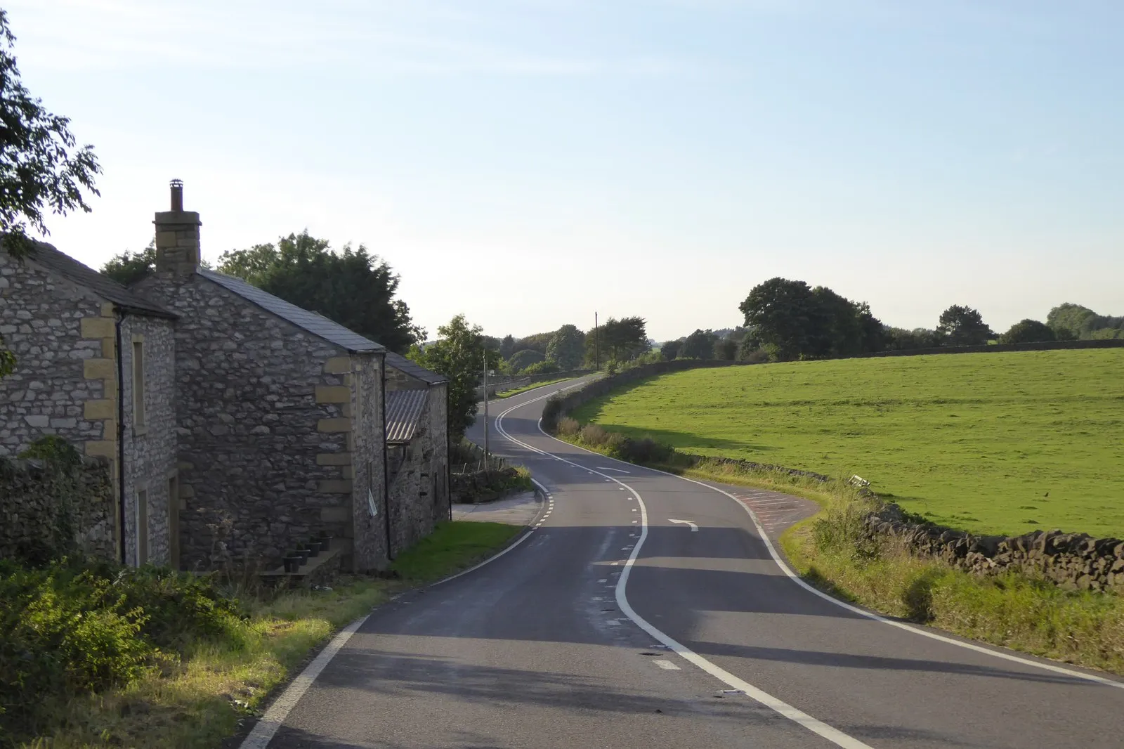 Photo showing: A65 bends at Owlet Hall