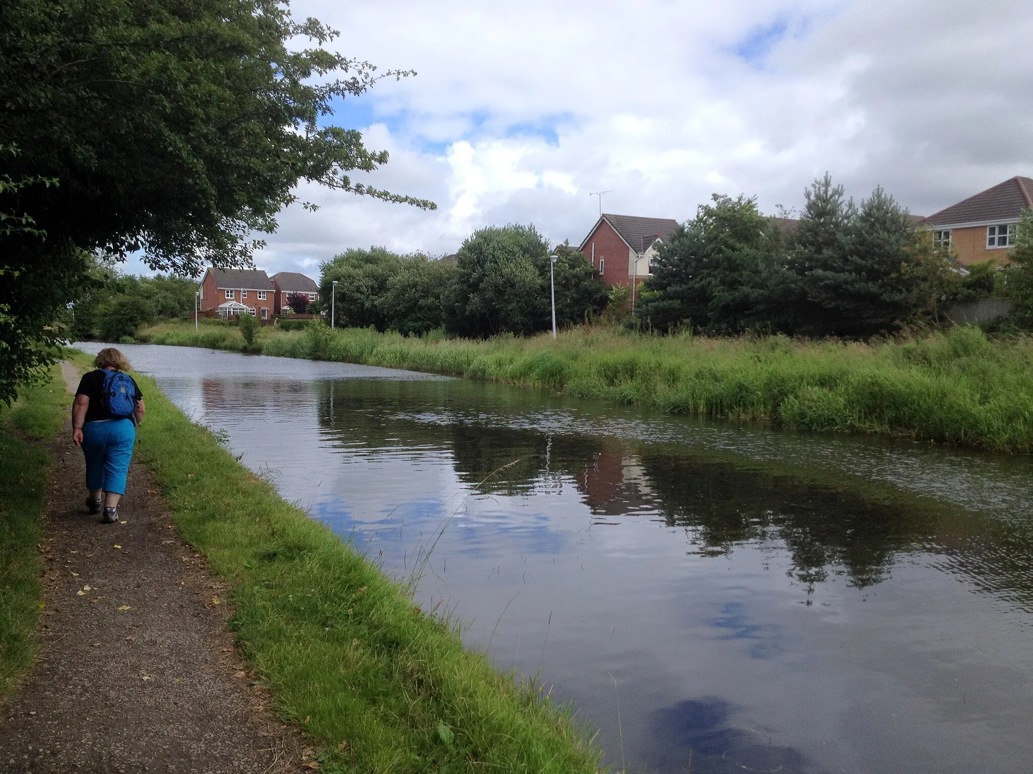 Photo showing: Leeds & Liverpool Canal, Clayton-le-Moors