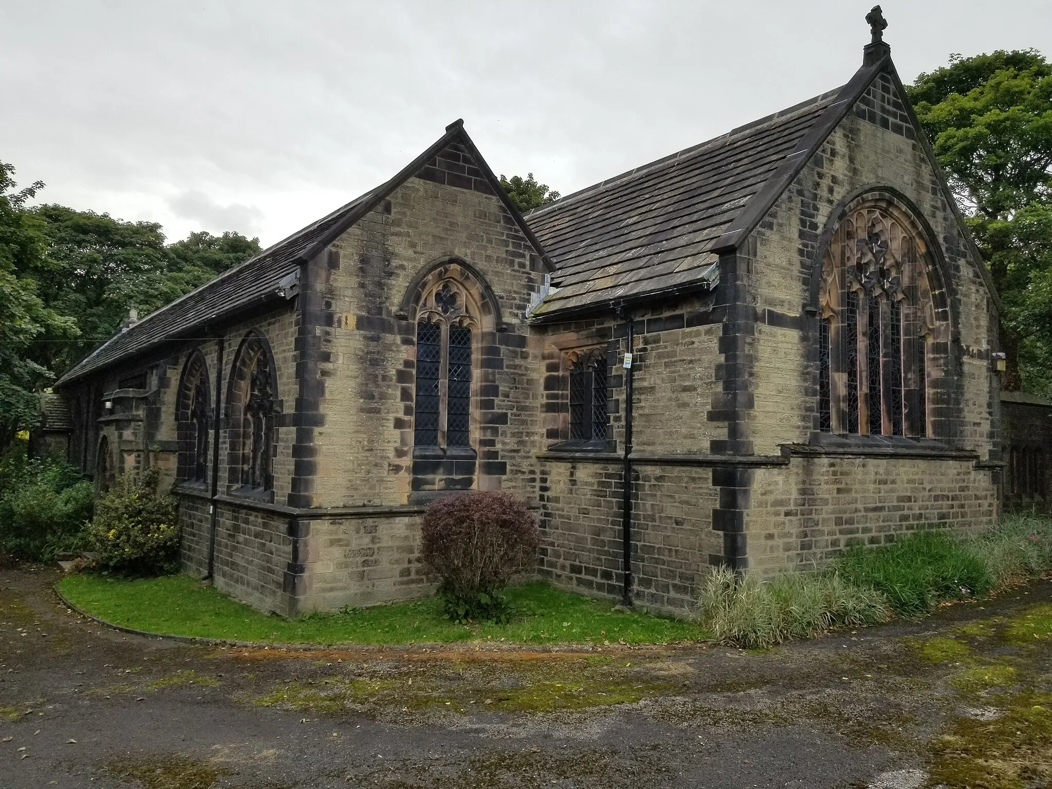 Photo showing: St. Paul's Church Constable Lee, Rossendale September 2020