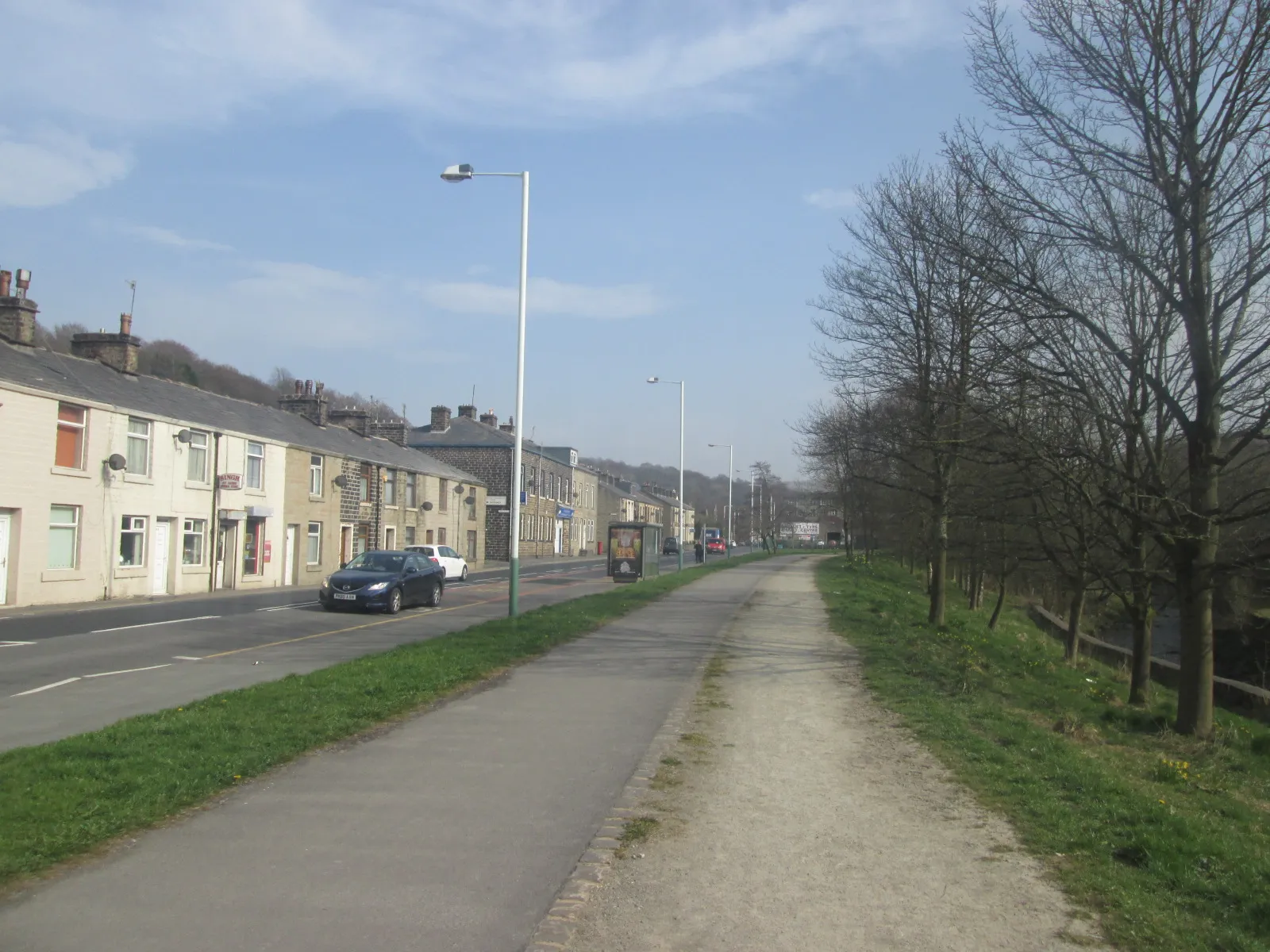 Photo showing: The Alan Fishwick Way at Cloughfold