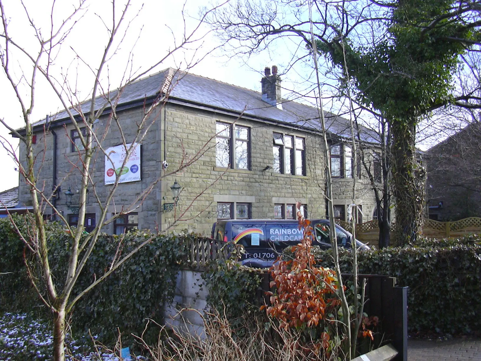 Photo showing: "Rainbow Childcare" Manchester Road, Bent Gate, Haslingden, Rossendale, BB4 6LN