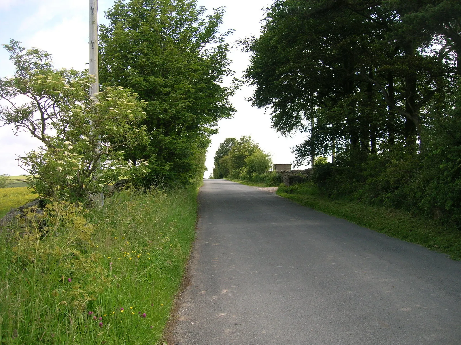 Photo showing: Aughton Road towards Gressingham