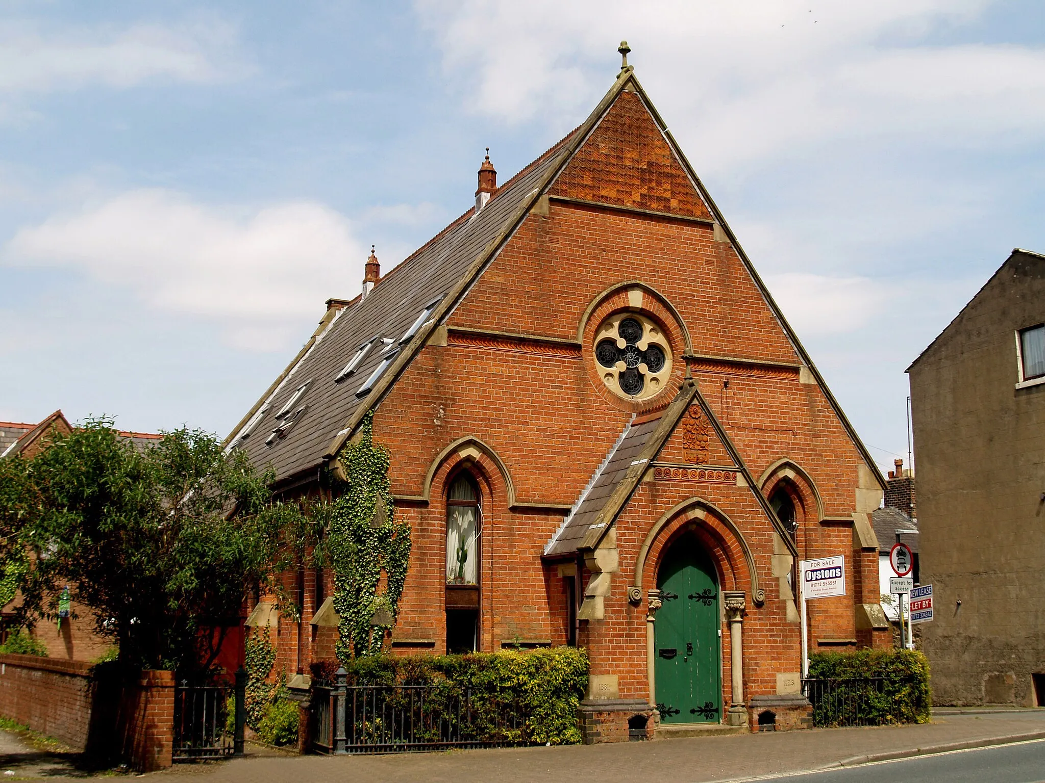 Photo showing: Church Brow Wesleyan Methodist Walton-Le-Dale