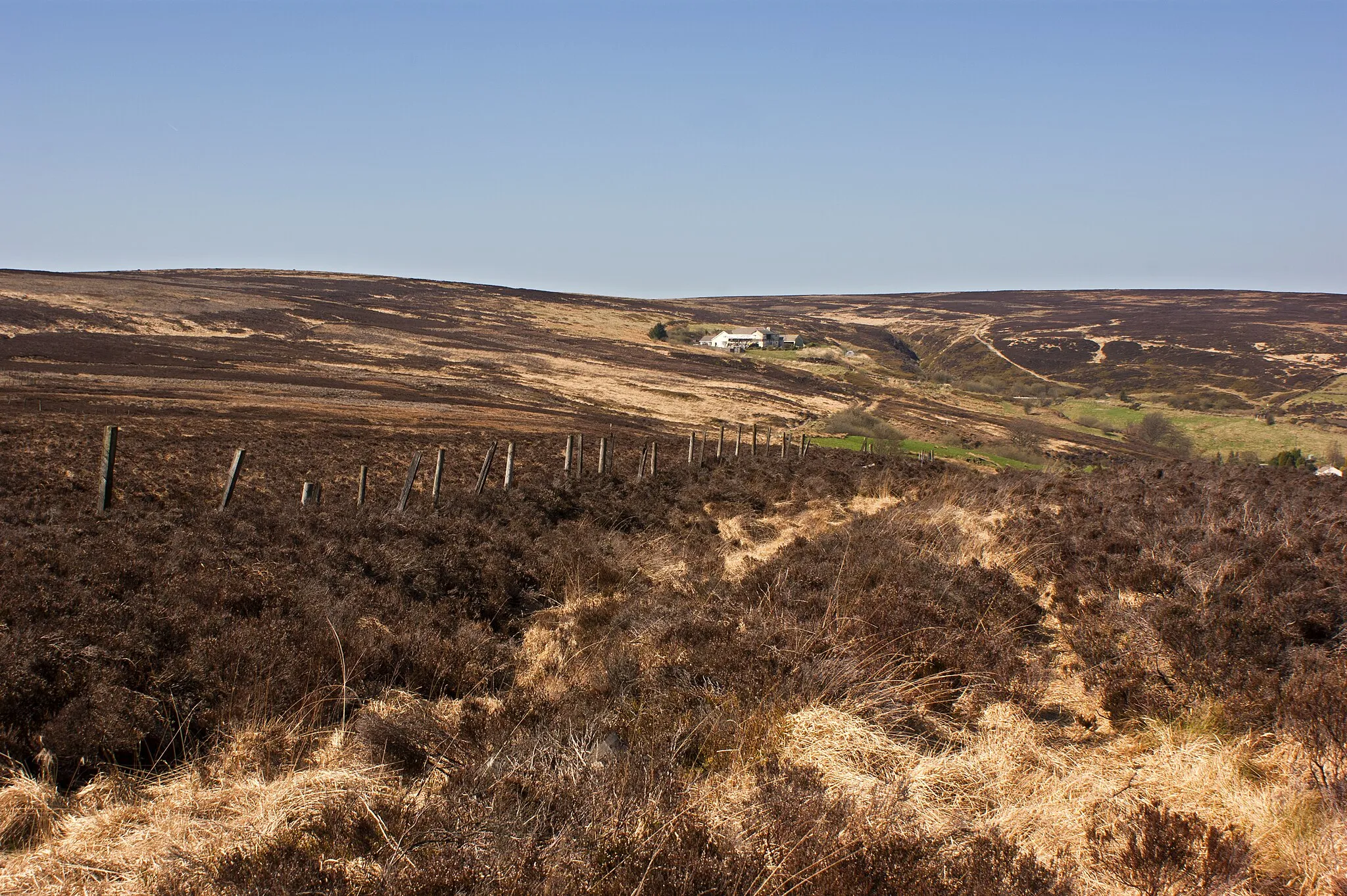 Photo showing: A path towards Whitehall Farm