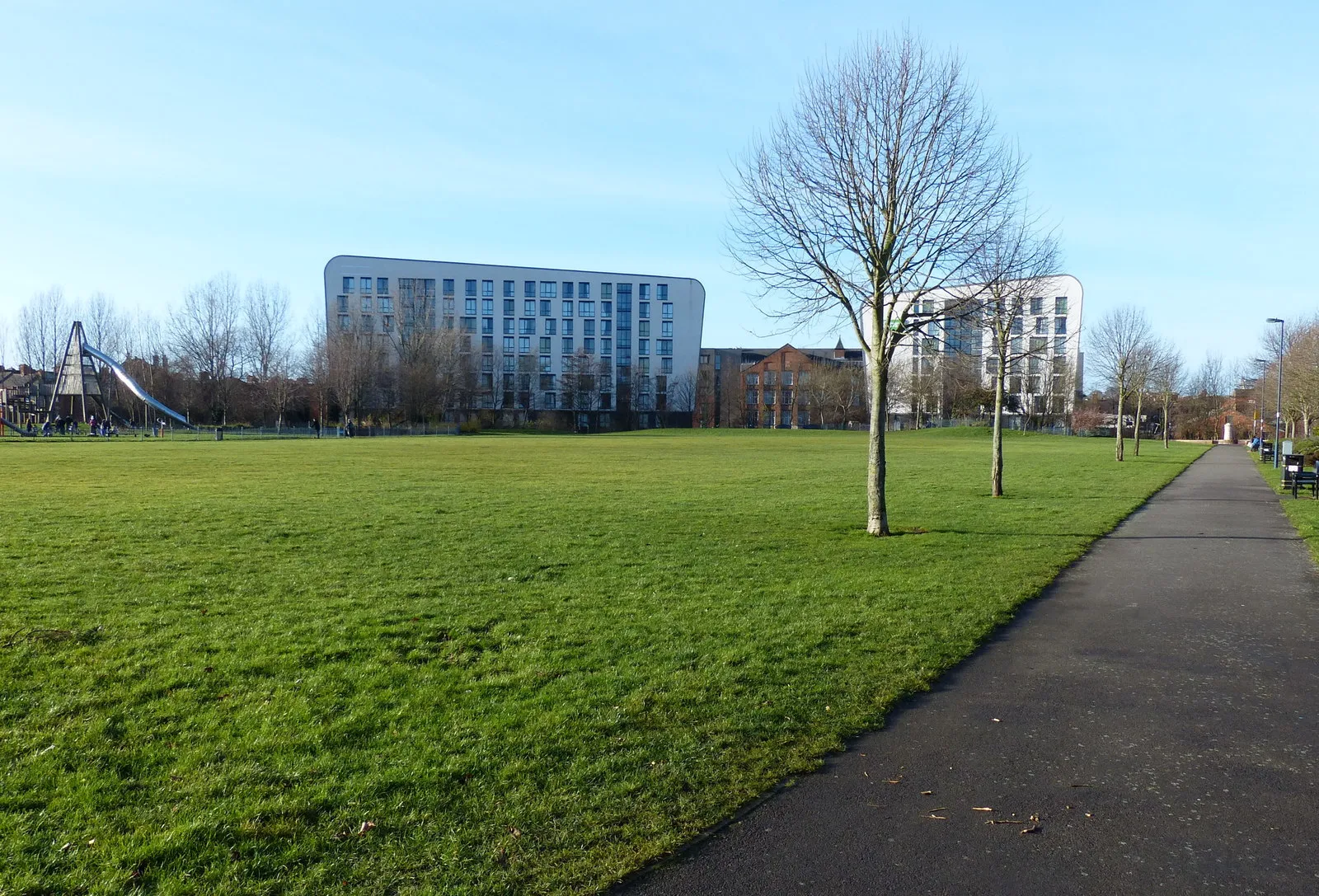 Photo showing: Bede Park in Leicester