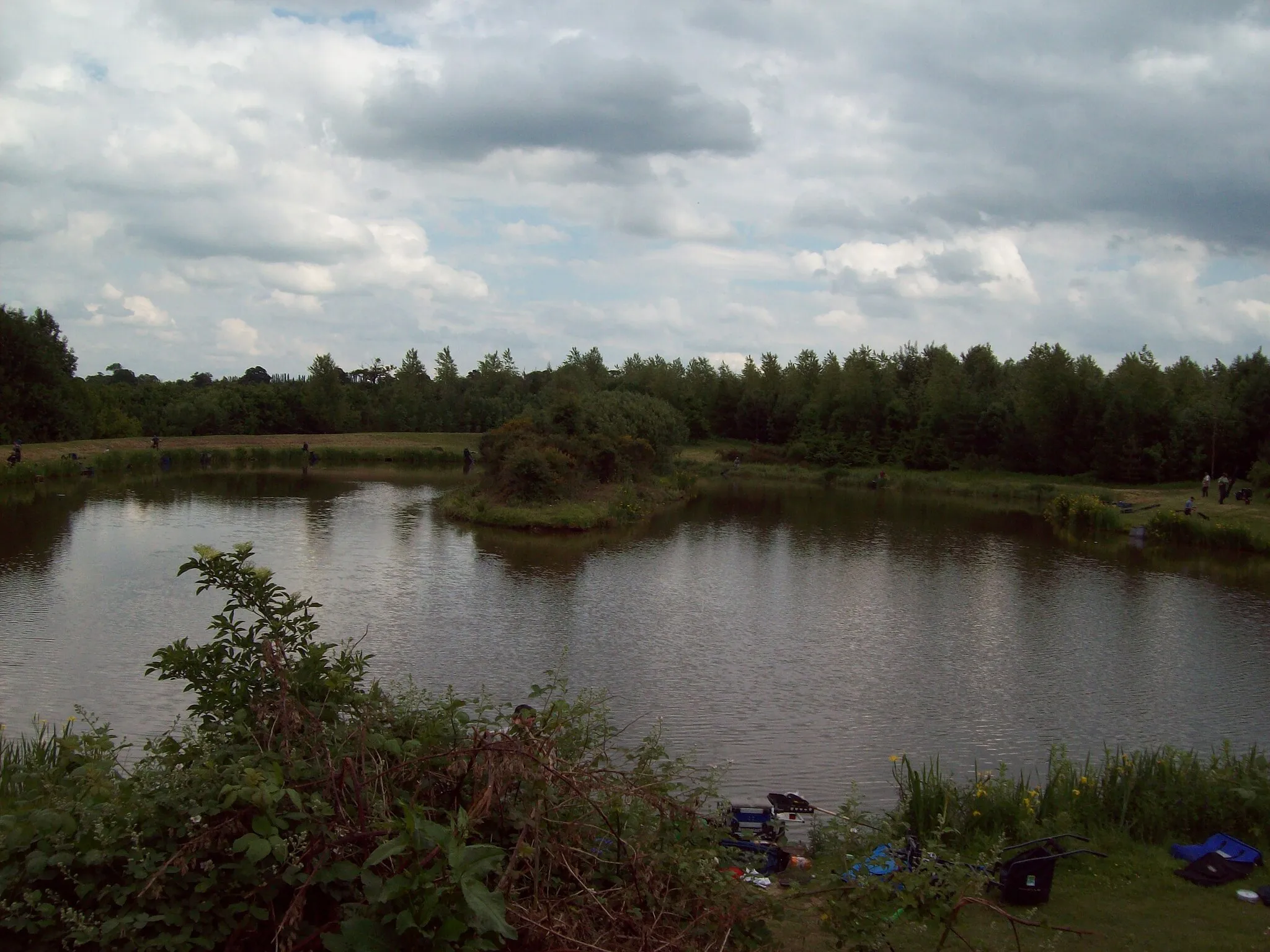 Photo showing: Botany Bay Lake in Beehive Wood