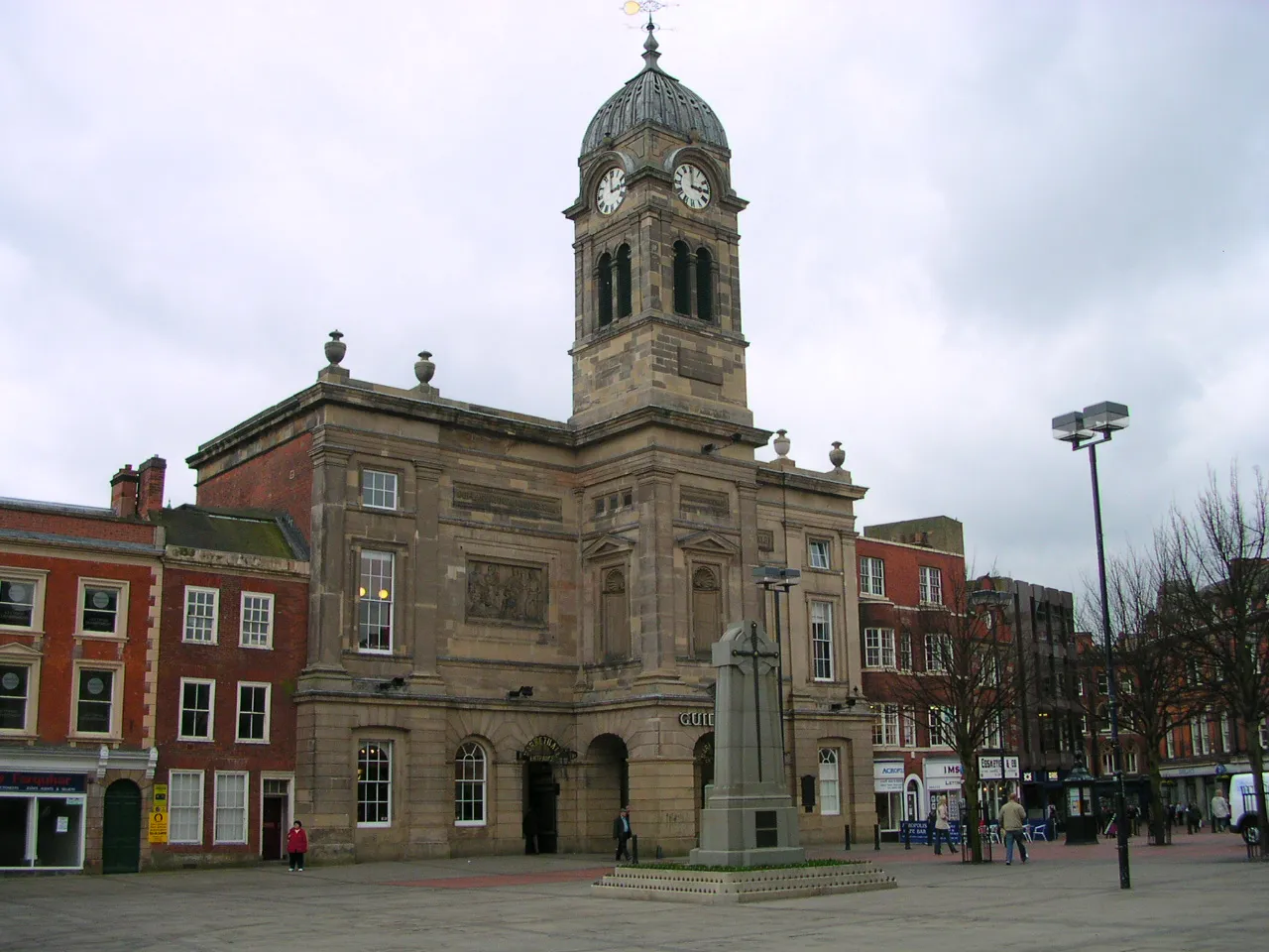 Photo showing: Derby Guildhall, England.