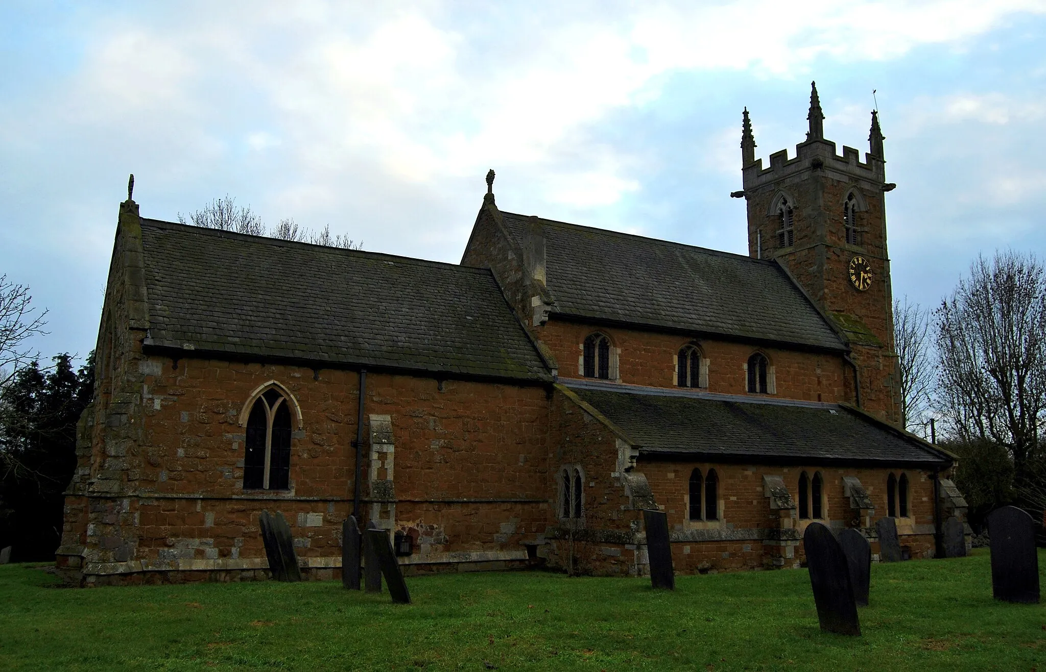 Photo showing: Thrussington Holy trinity Church