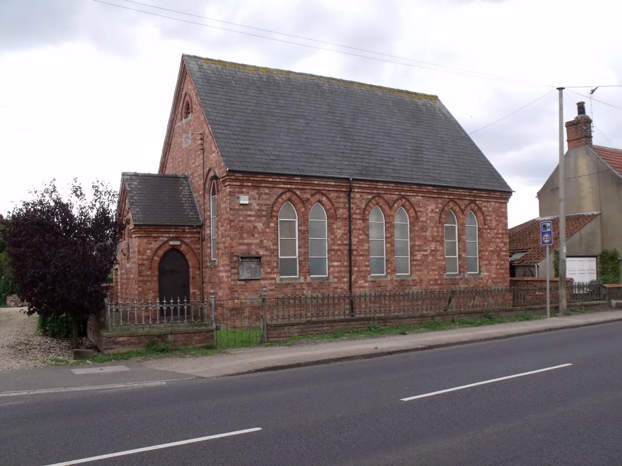 Photo showing: Anwick Methodist Church