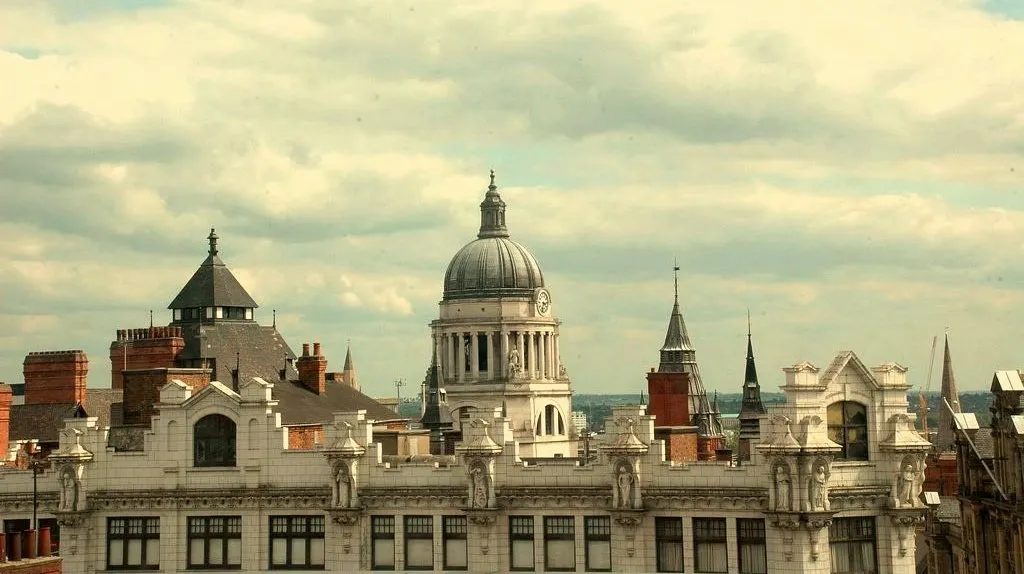 Photo showing: Nottingham skyline