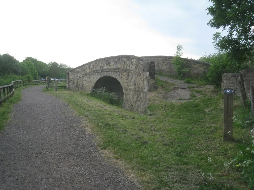 Photo showing: Bridge over the Pinxton Canal