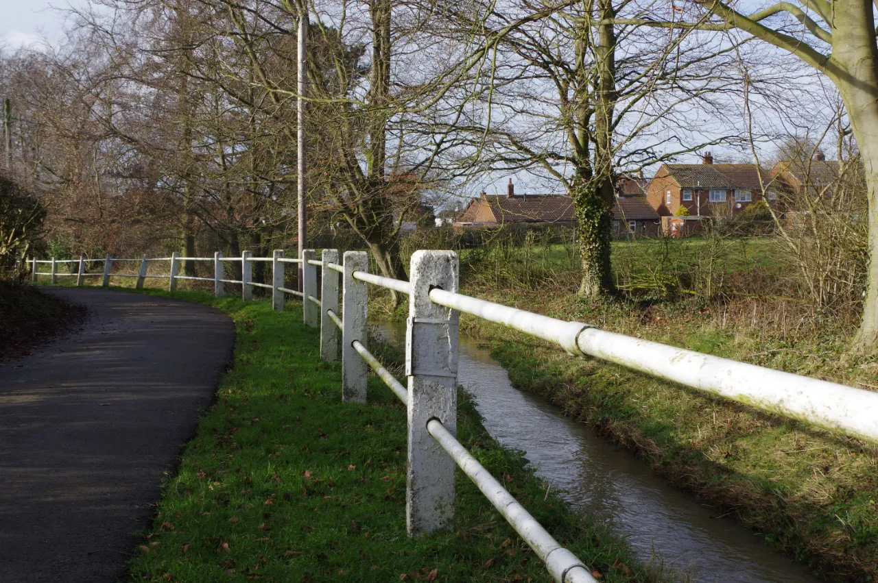 Photo showing: Brook at Withybrook