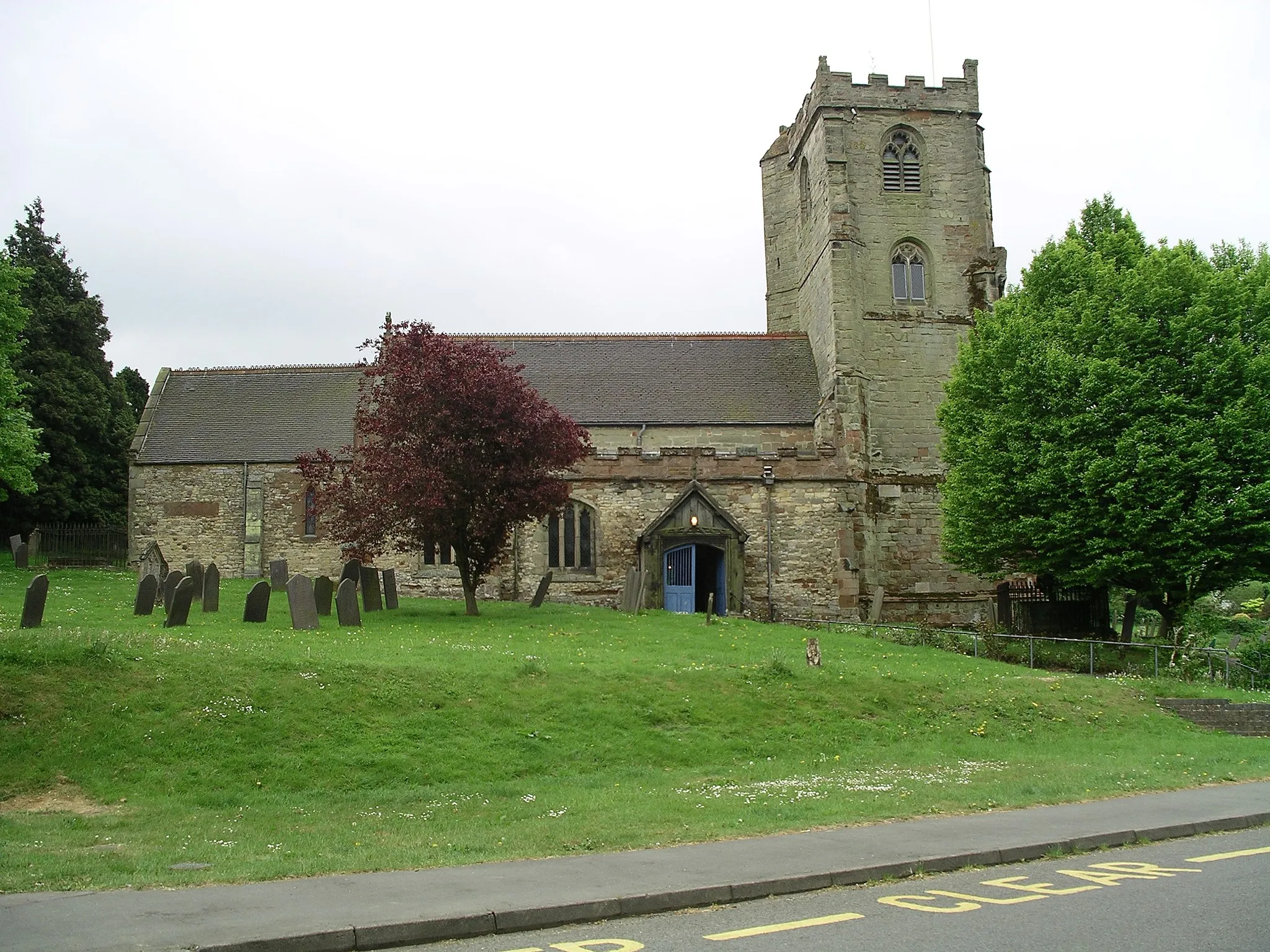 Photo showing: Photo of the Church in Brinklow, Warwickshire, England