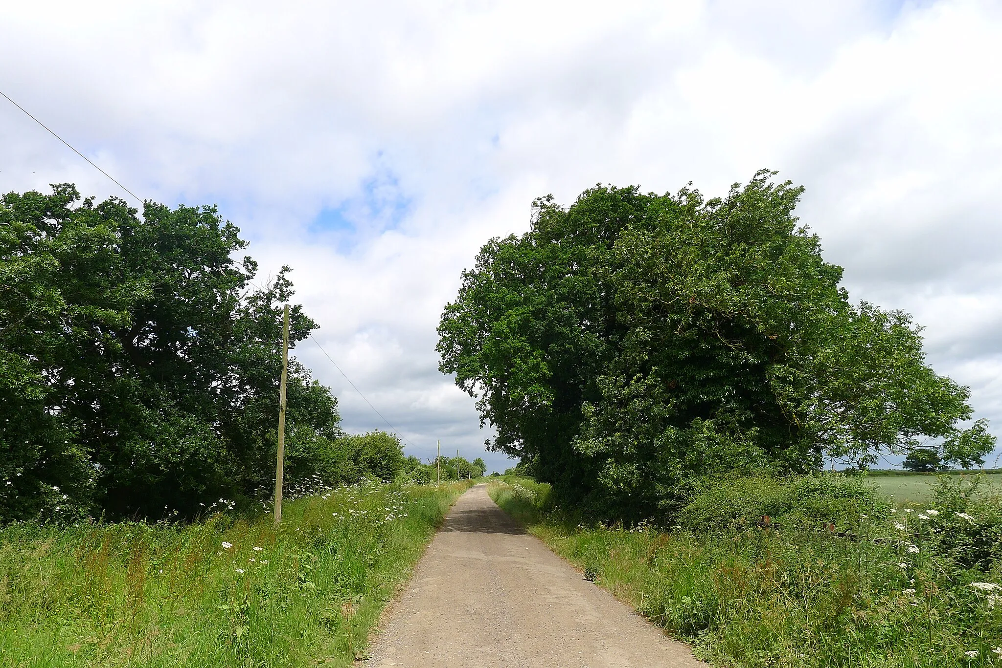 Photo showing: Bears Lane heading towards Oundle Road