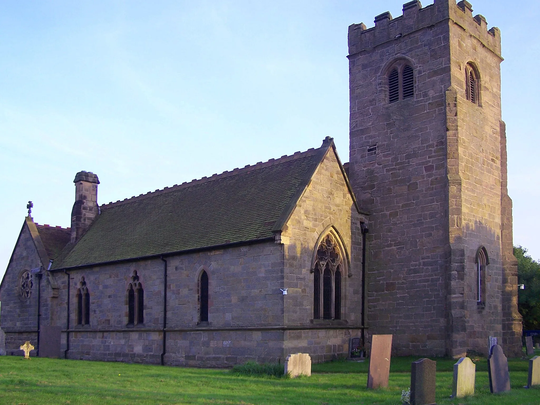 Photo showing: St Jame's Church at Swarkestone, Derby