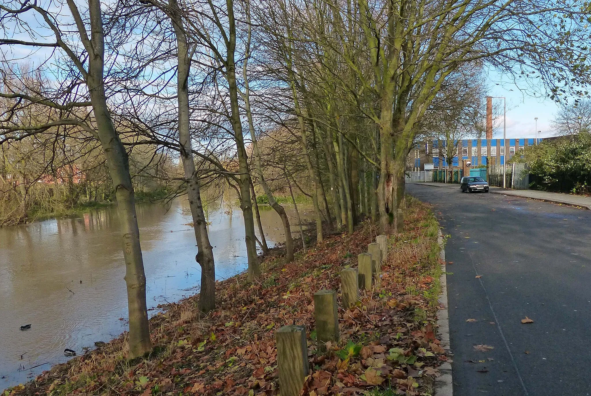 Photo showing: Abbey Meadows along the River Soar