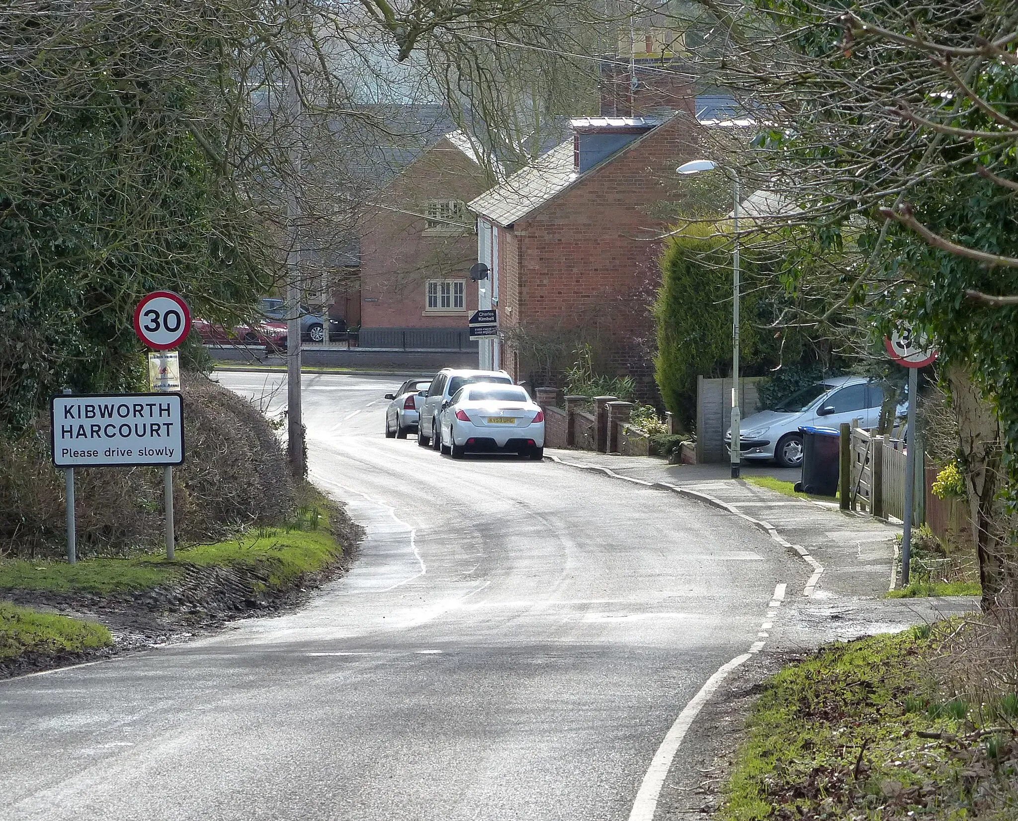 Photo showing: Carlton Road in Kibworth Harcourt