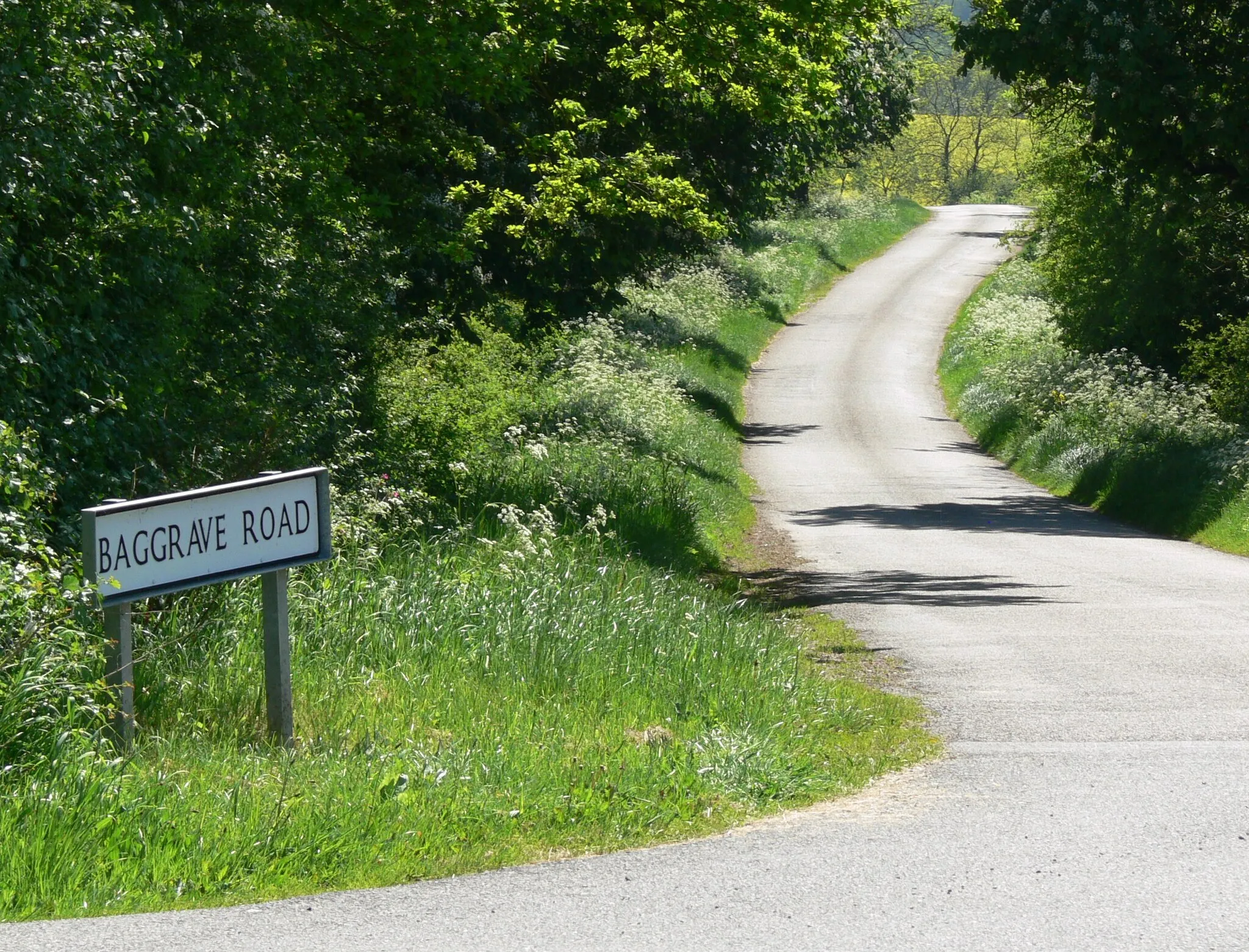 Photo showing: Baggrave Road