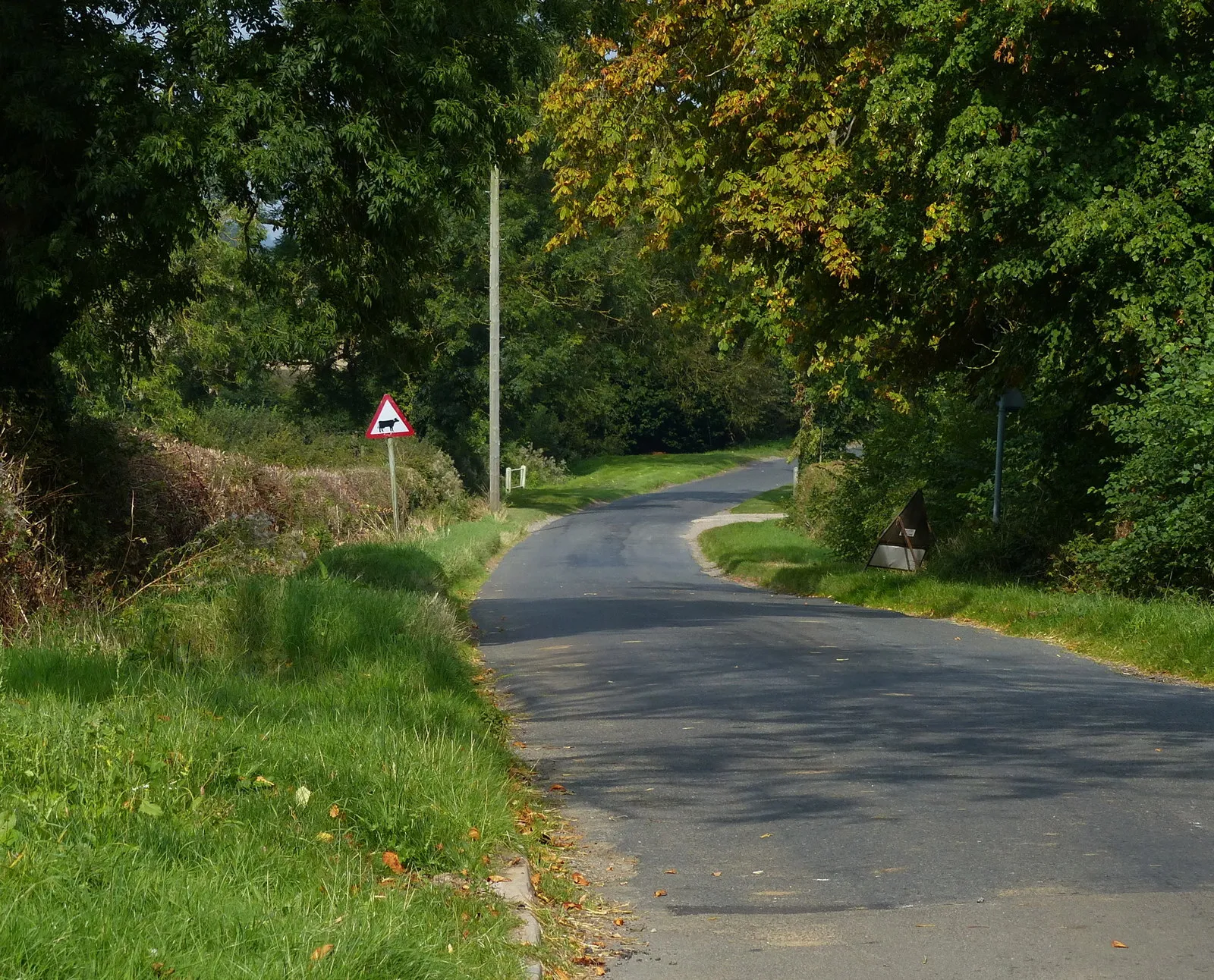 Photo showing: Arnesby Road heading towards Fleckney