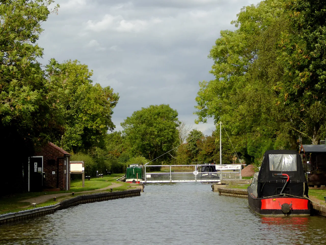 Photo showing: Ashby Canal terminus near Snarestone Leicestershire