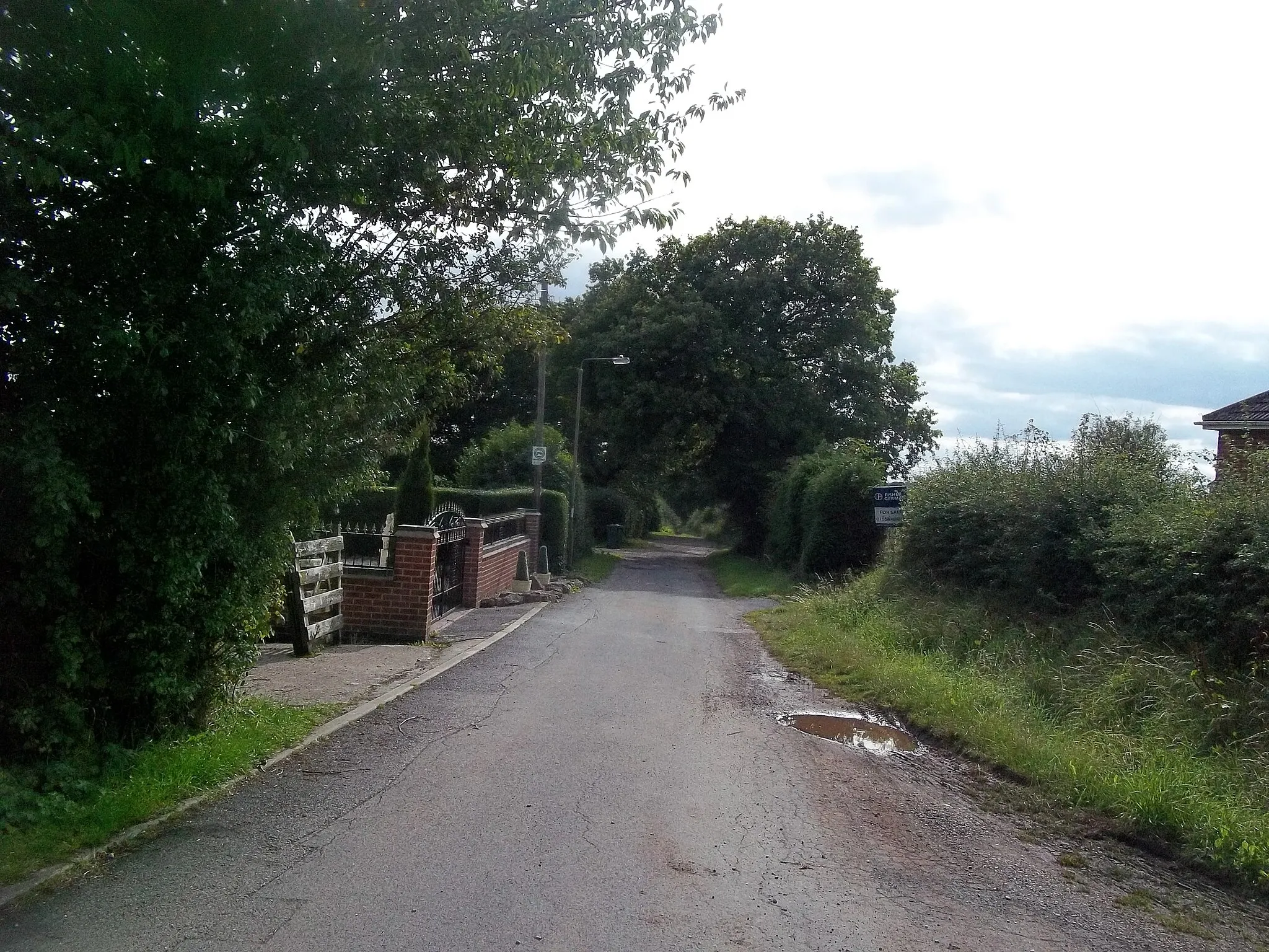 Photo showing: Green Lane at Overseal