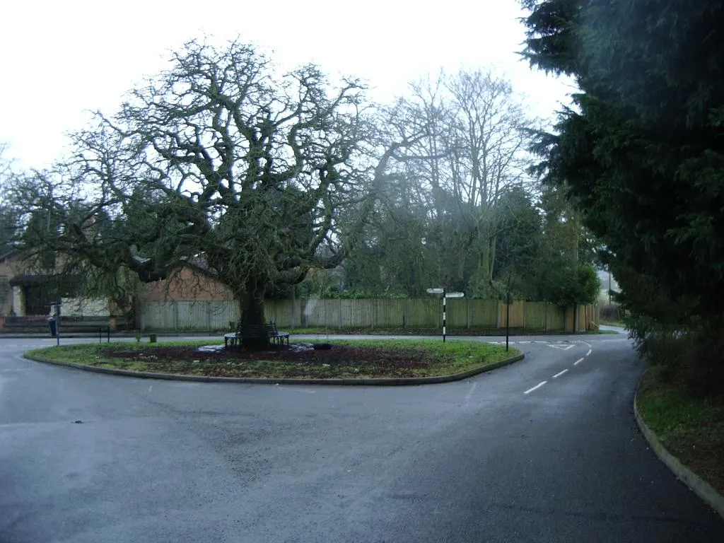 Photo showing: Churchover village View from Church Street, Churchover, at junction with School Street.