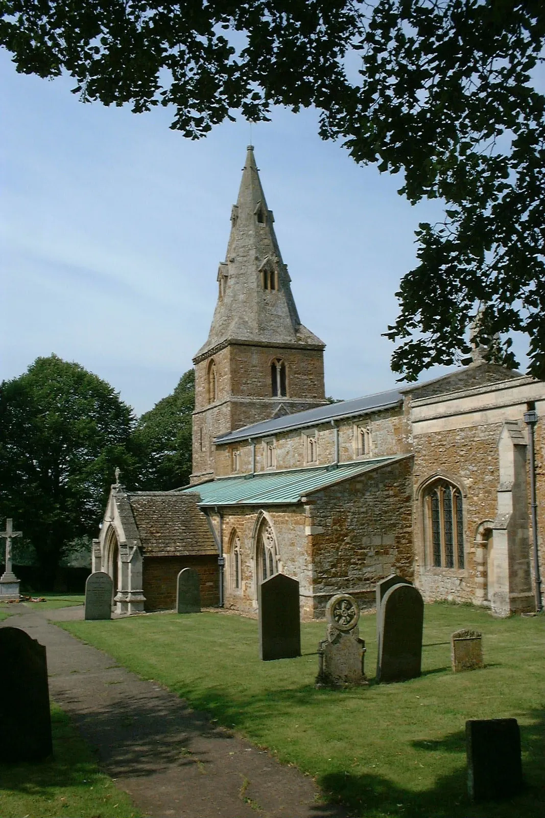 Photo showing: All Saints church, Wilbarston