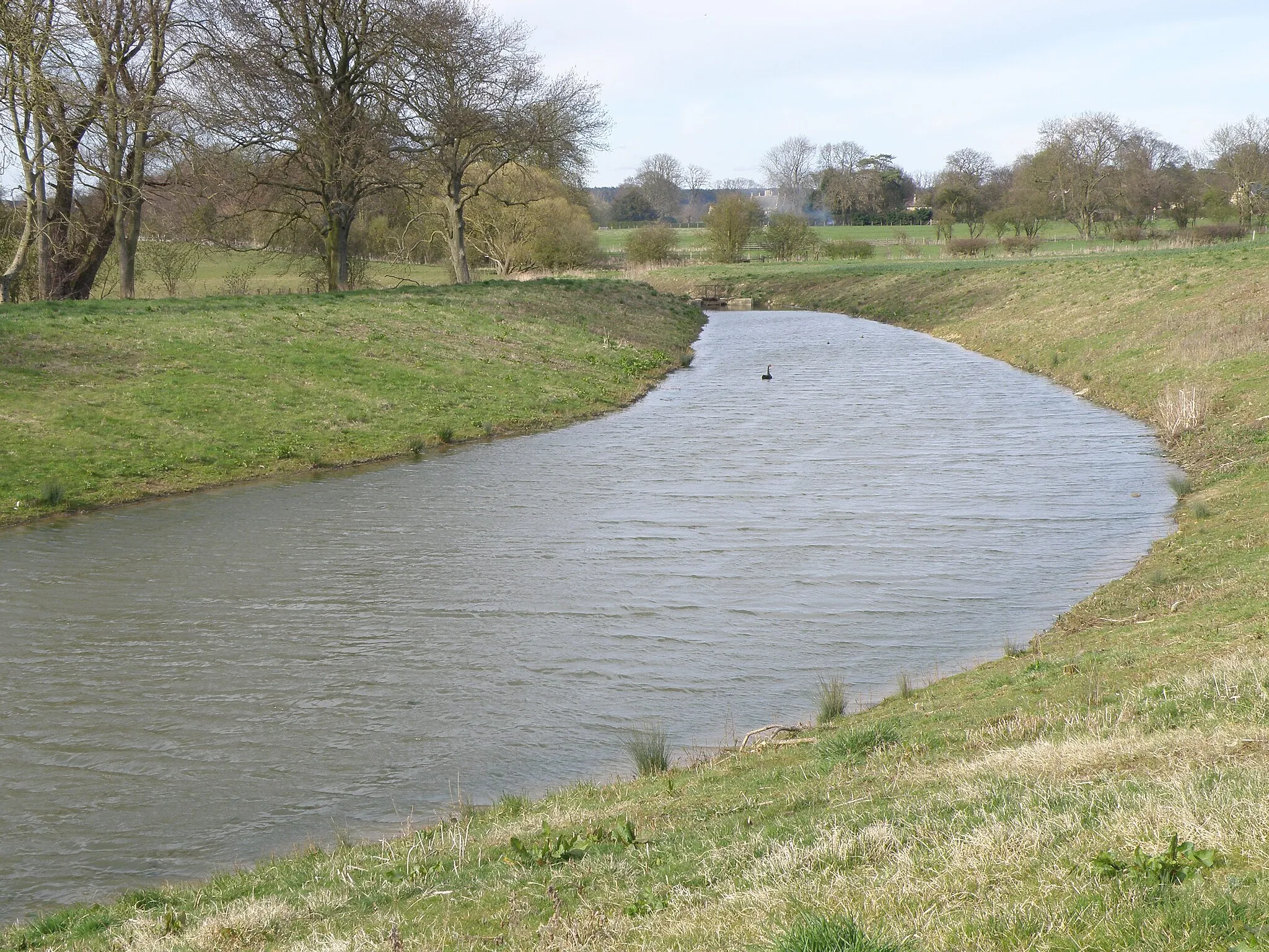 Photo showing: A small lake above Blatherwycke