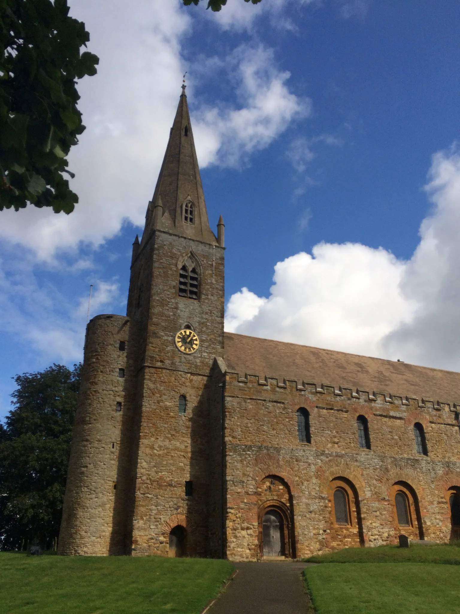 Photo showing: Image of All Saints' Church, Brixworth, UK