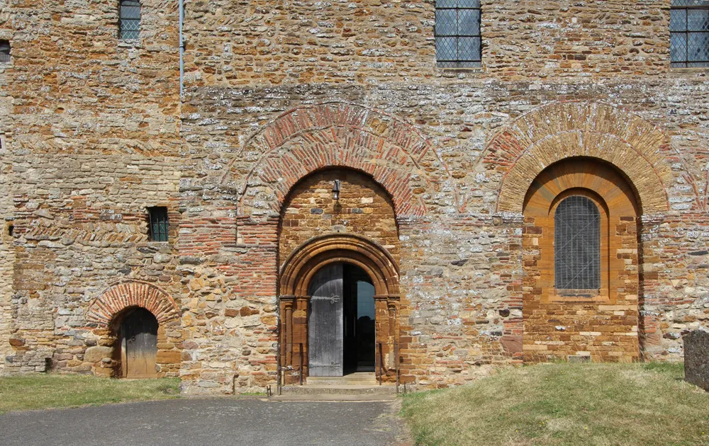Photo showing: All Saints, Brixworth - Doorway