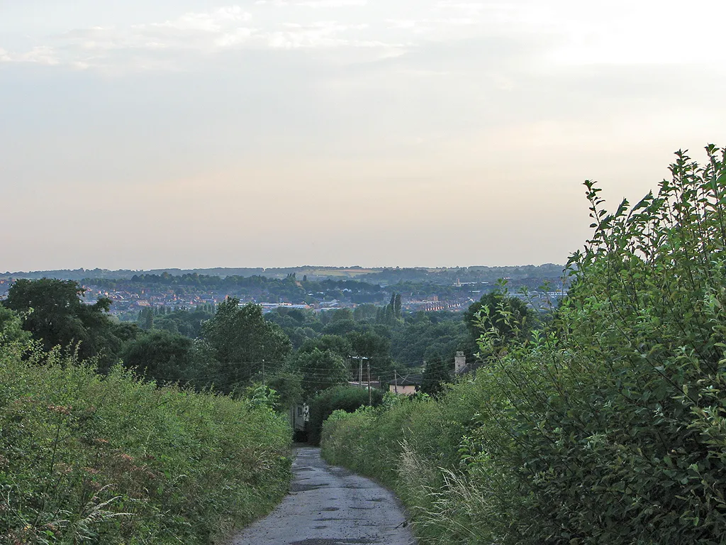 Photo showing: A view into Derbyshire