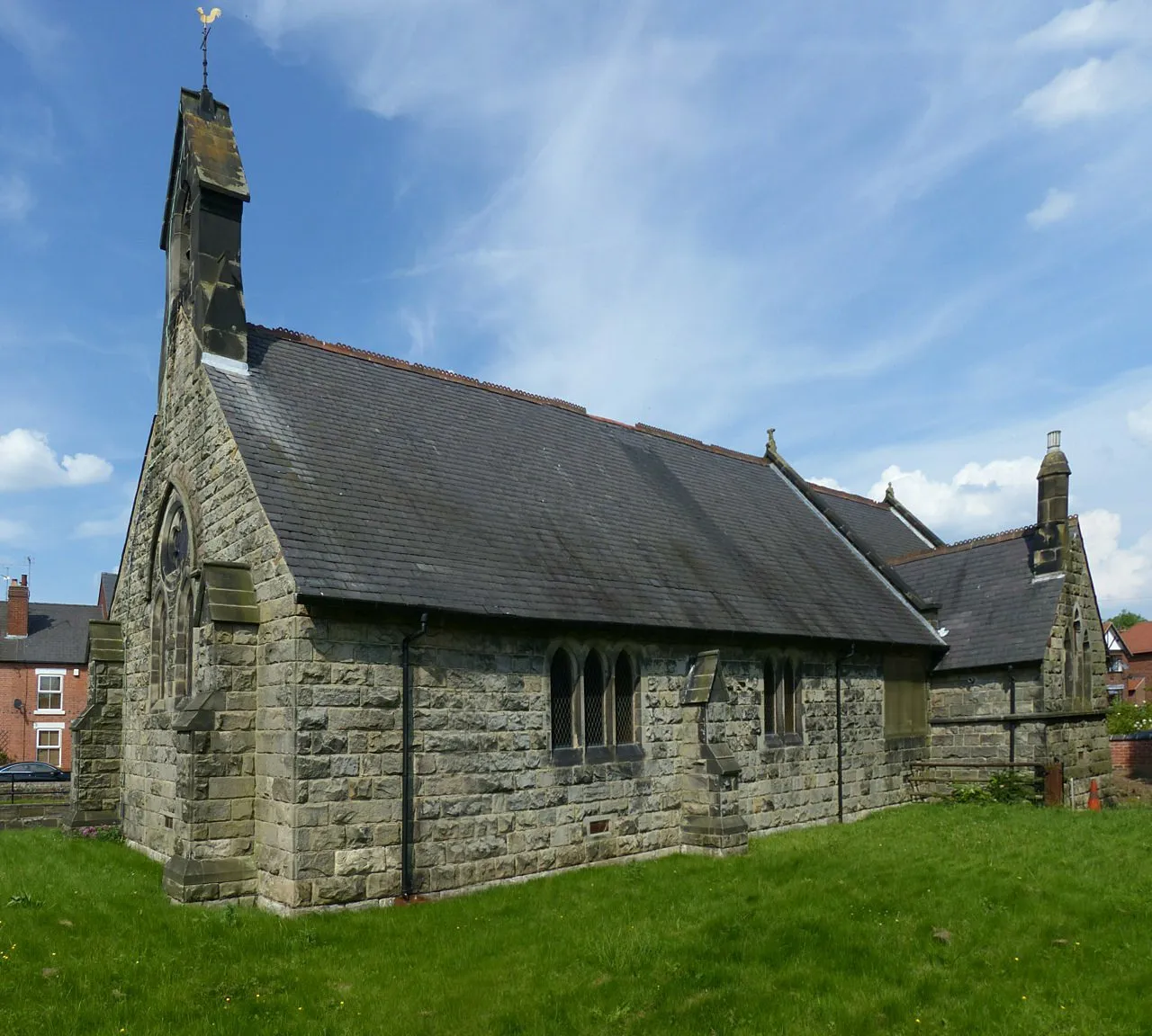 Photo showing: Church of St Susanna, Horsley Woodhouse